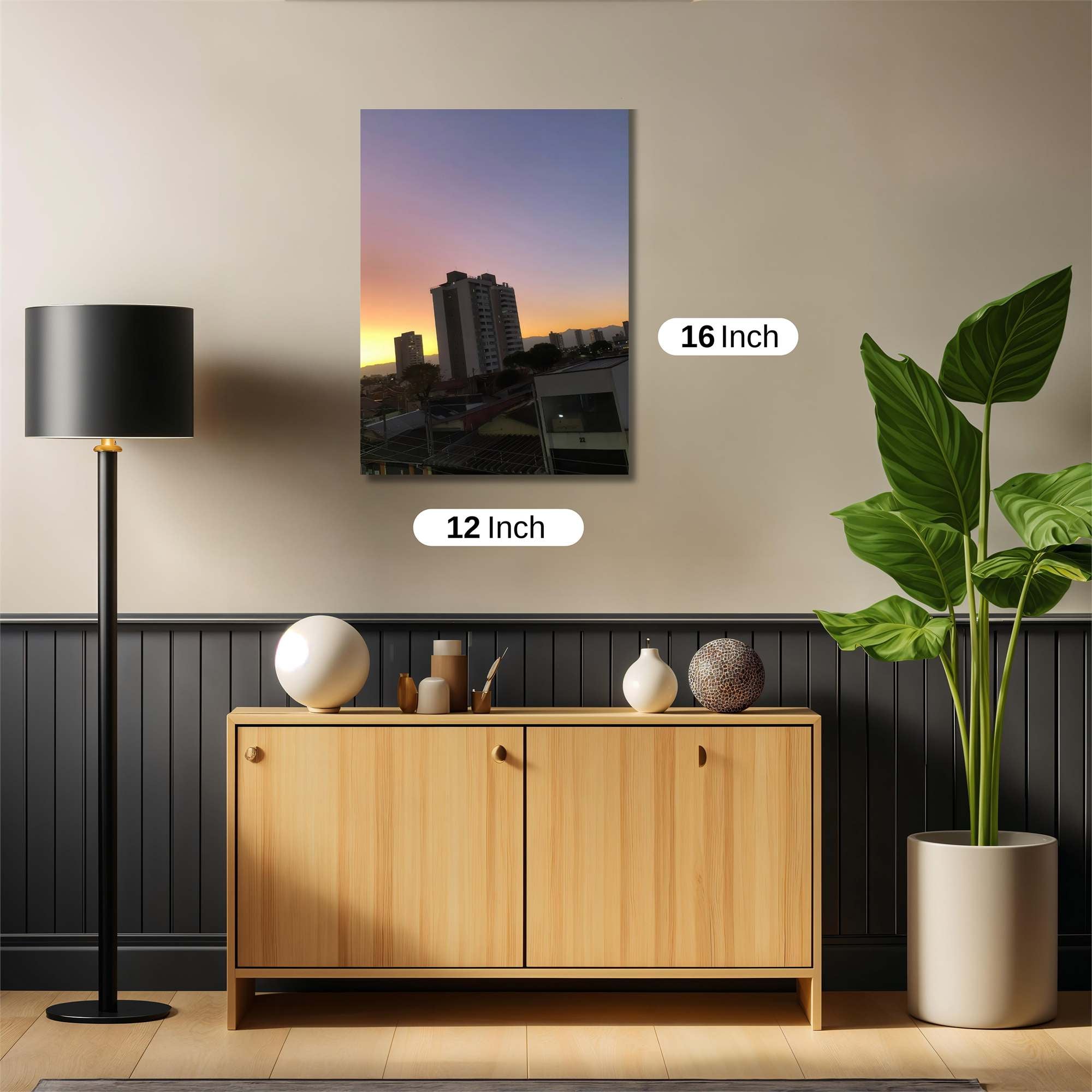 Skyline Serenity Safe Wall Magnetic / M