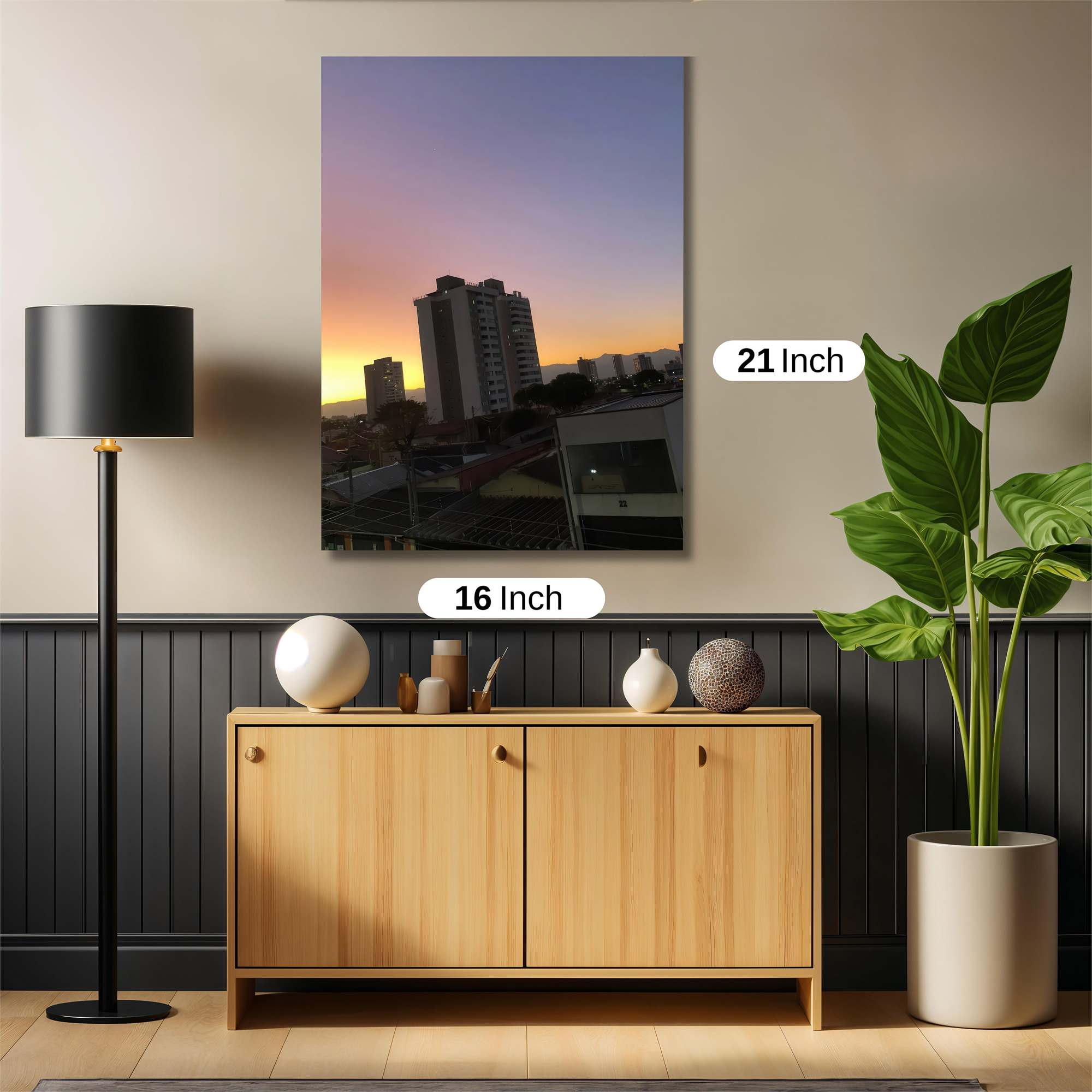 Skyline Serenity Safe Wall Magnetic / M