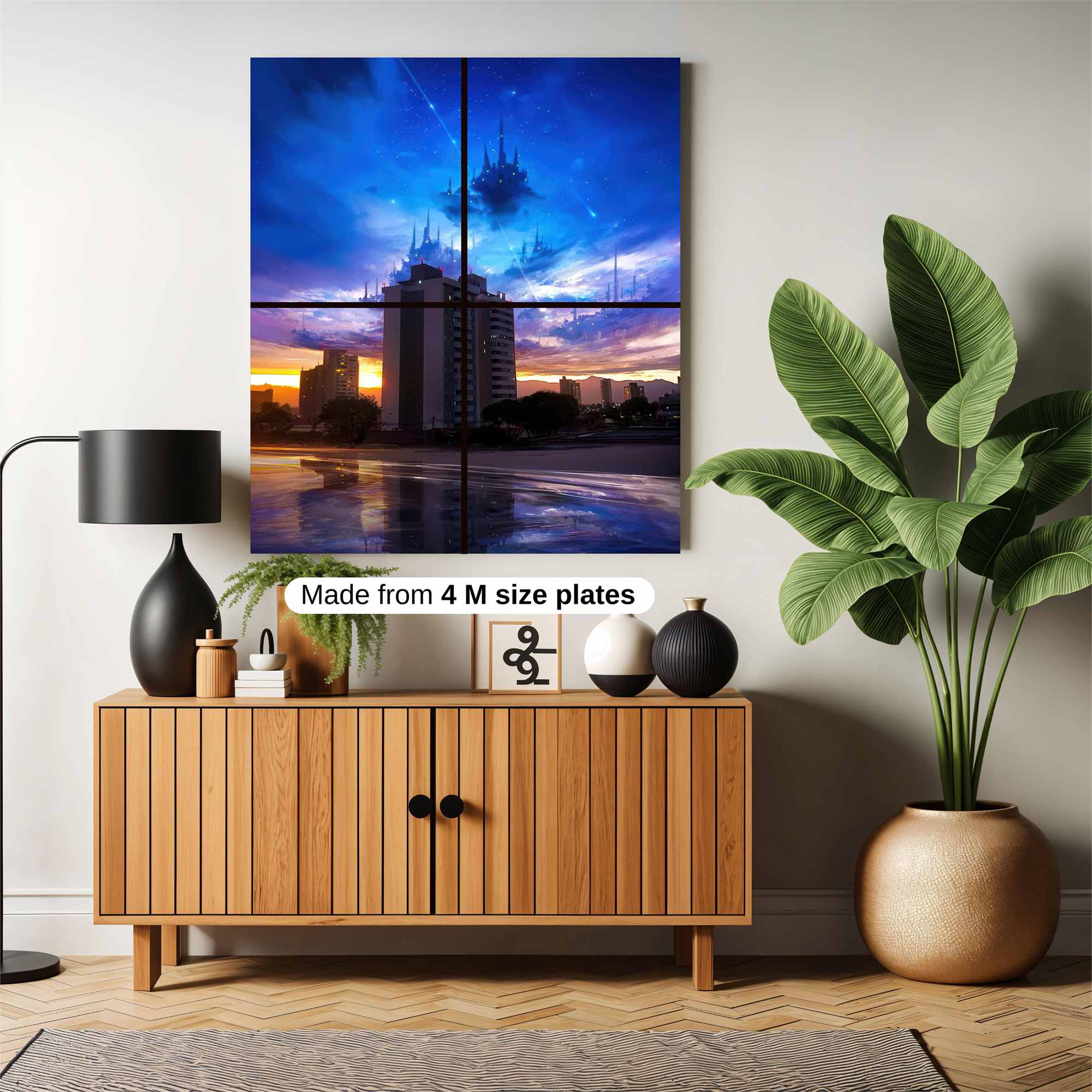 City Dreamscape Safe Wall Magnetic / M