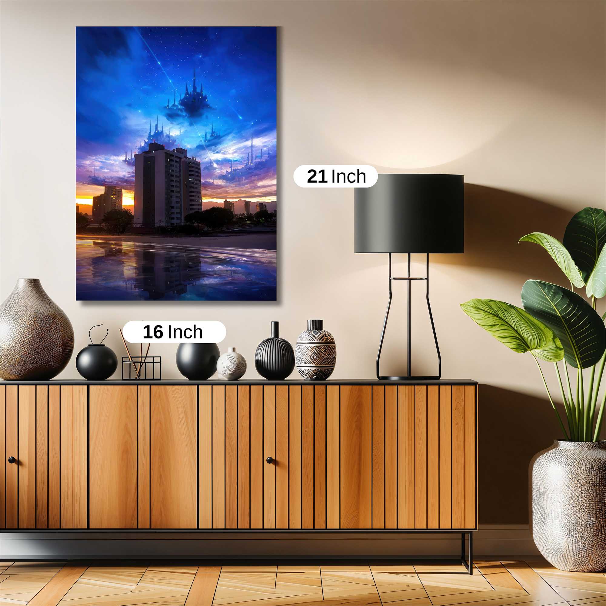 City Dreamscape Safe Wall Magnetic / M