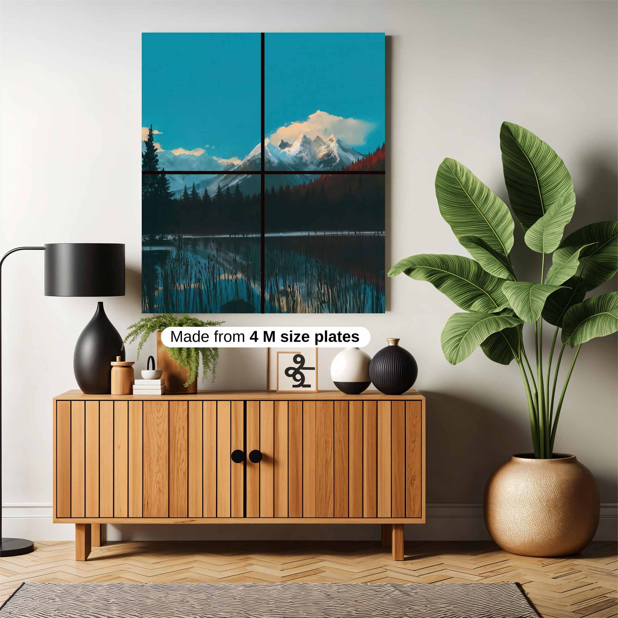 Mountain Serenity Safe Wall Magnetic / M