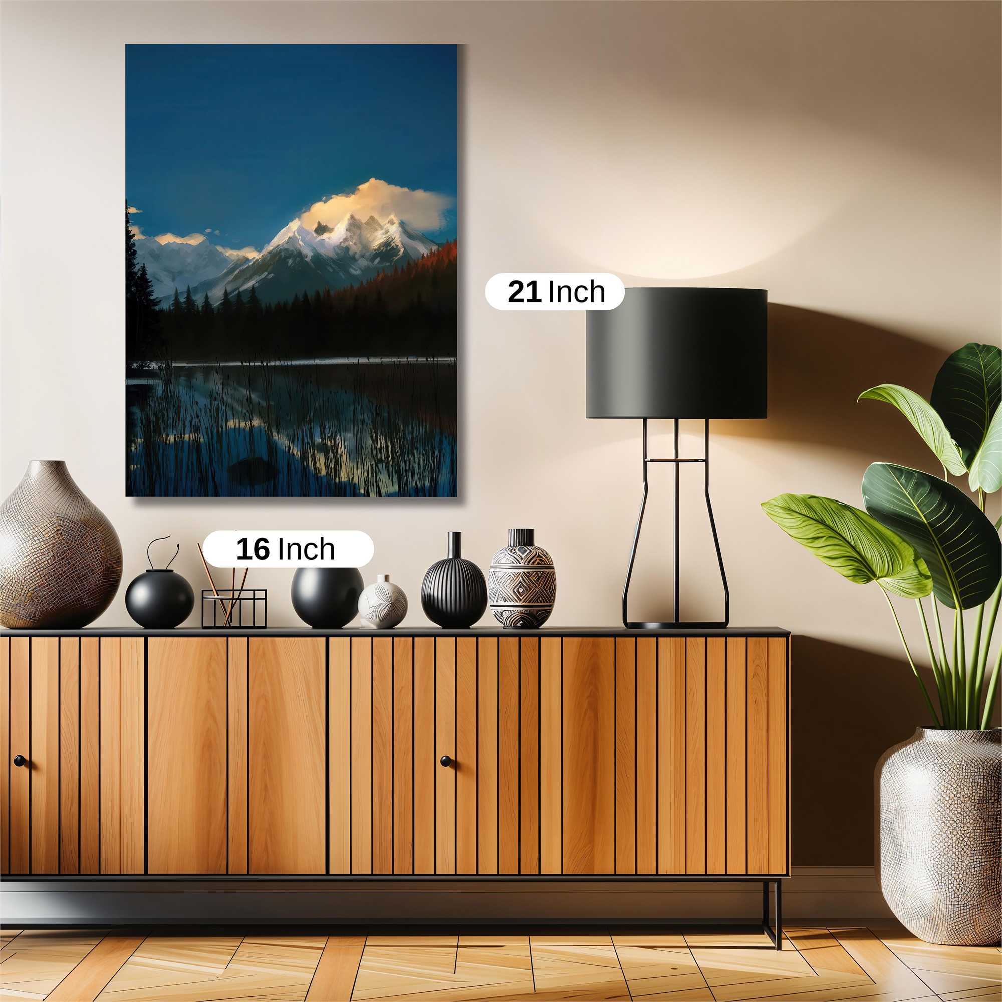 Mountain Serenity Safe Wall Magnetic / M