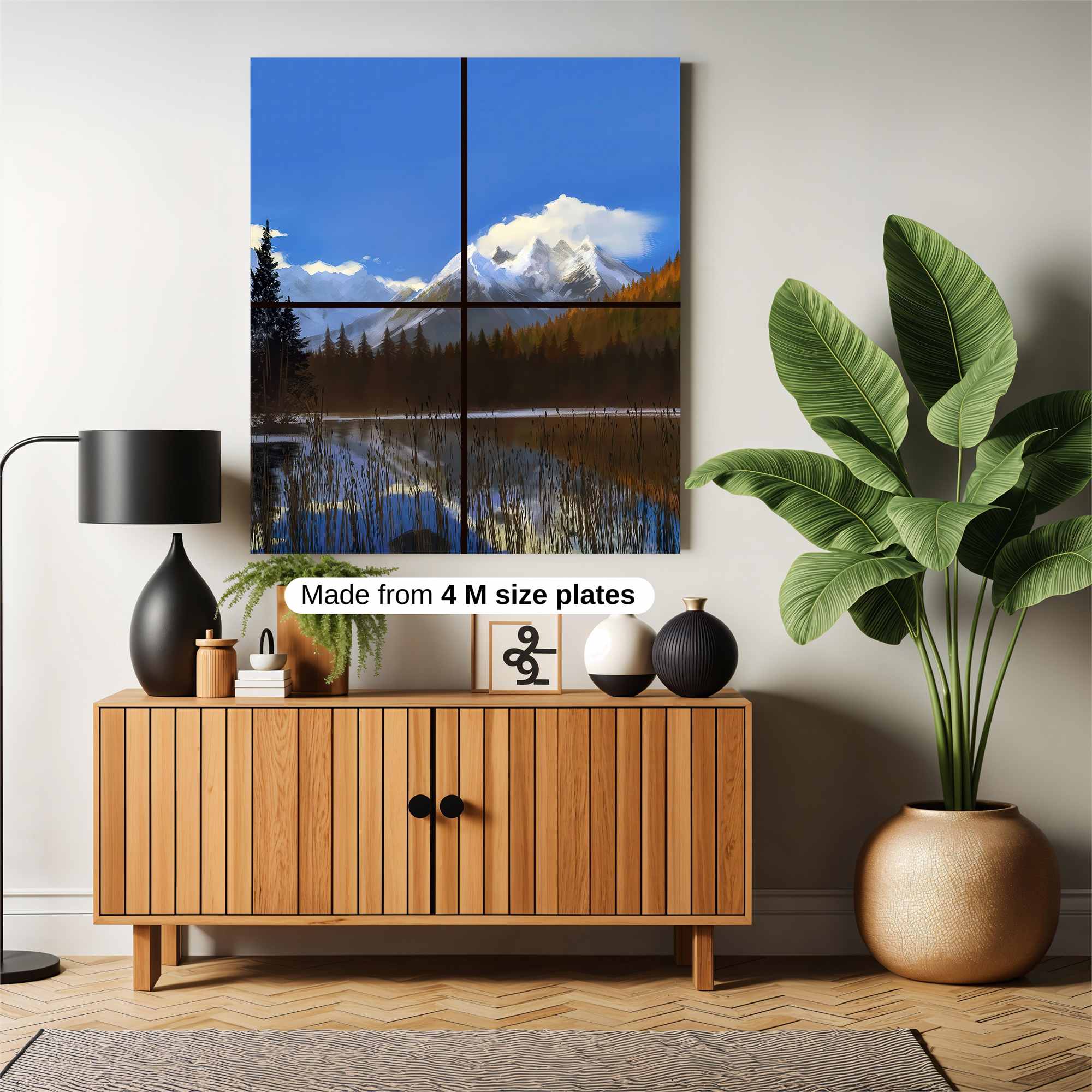 Mountain Serenity Safe Wall Magnetic / M