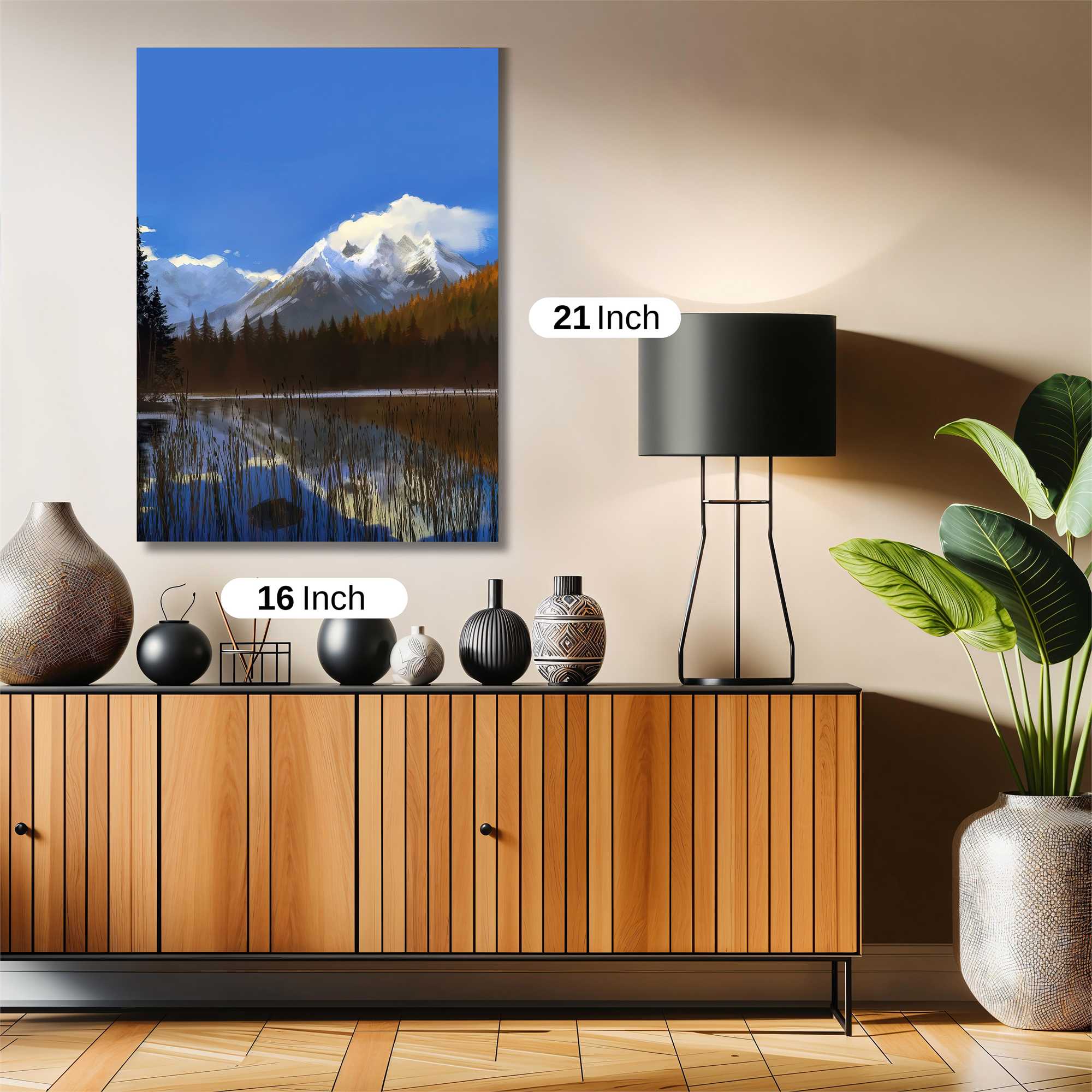 Mountain Serenity Safe Wall Magnetic / M