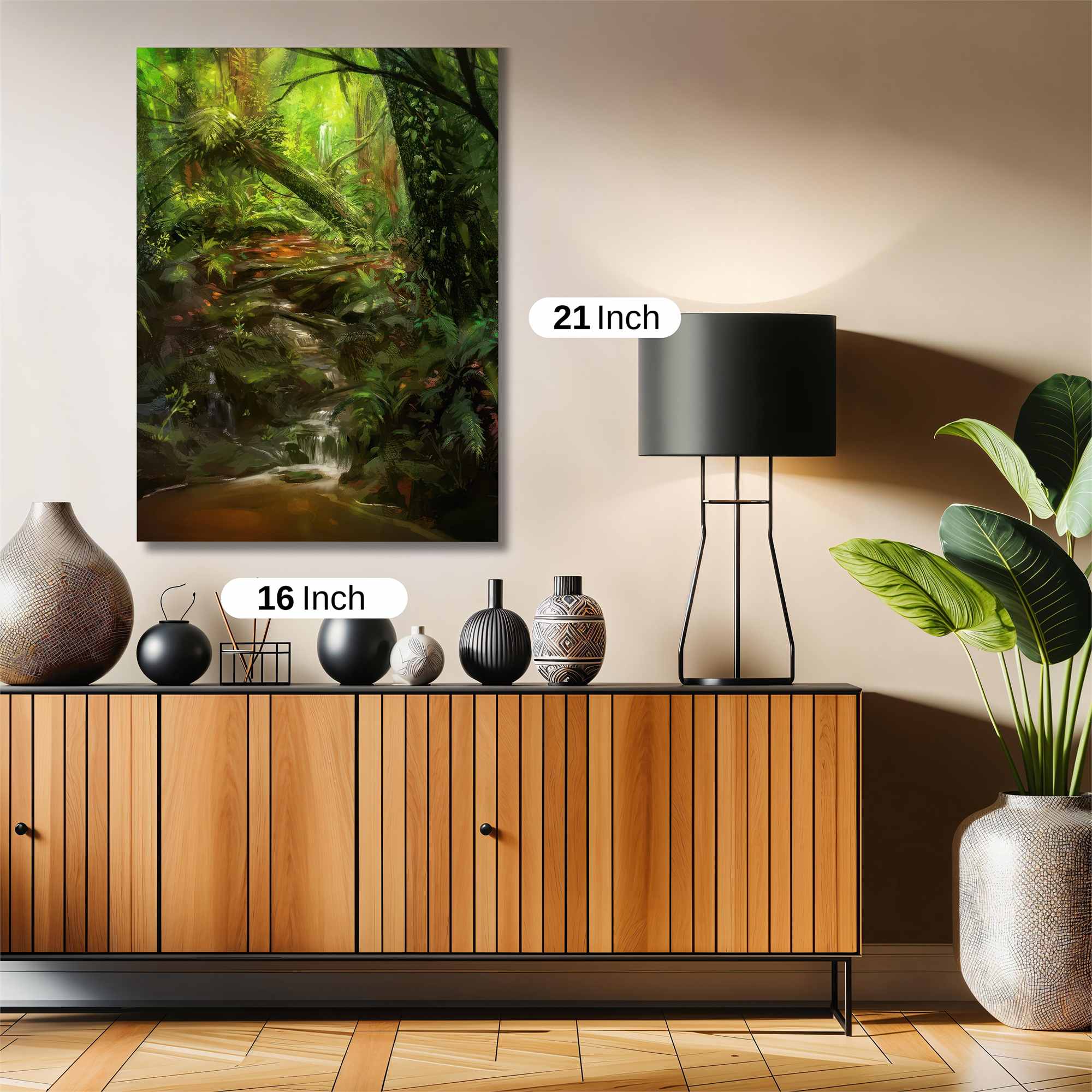 Jungle Serenity Safe Wall Magnetic / M