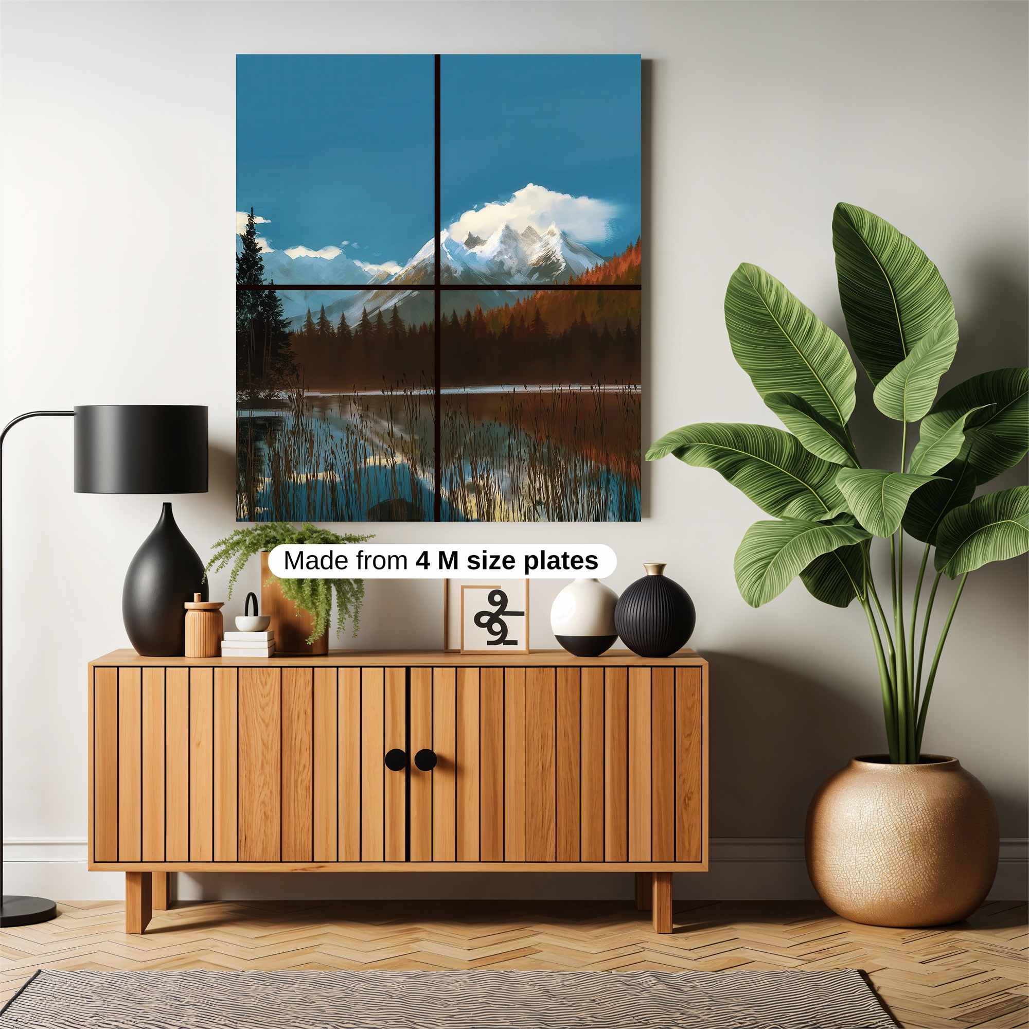 Mountain Serenity Safe Wall Magnetic / M