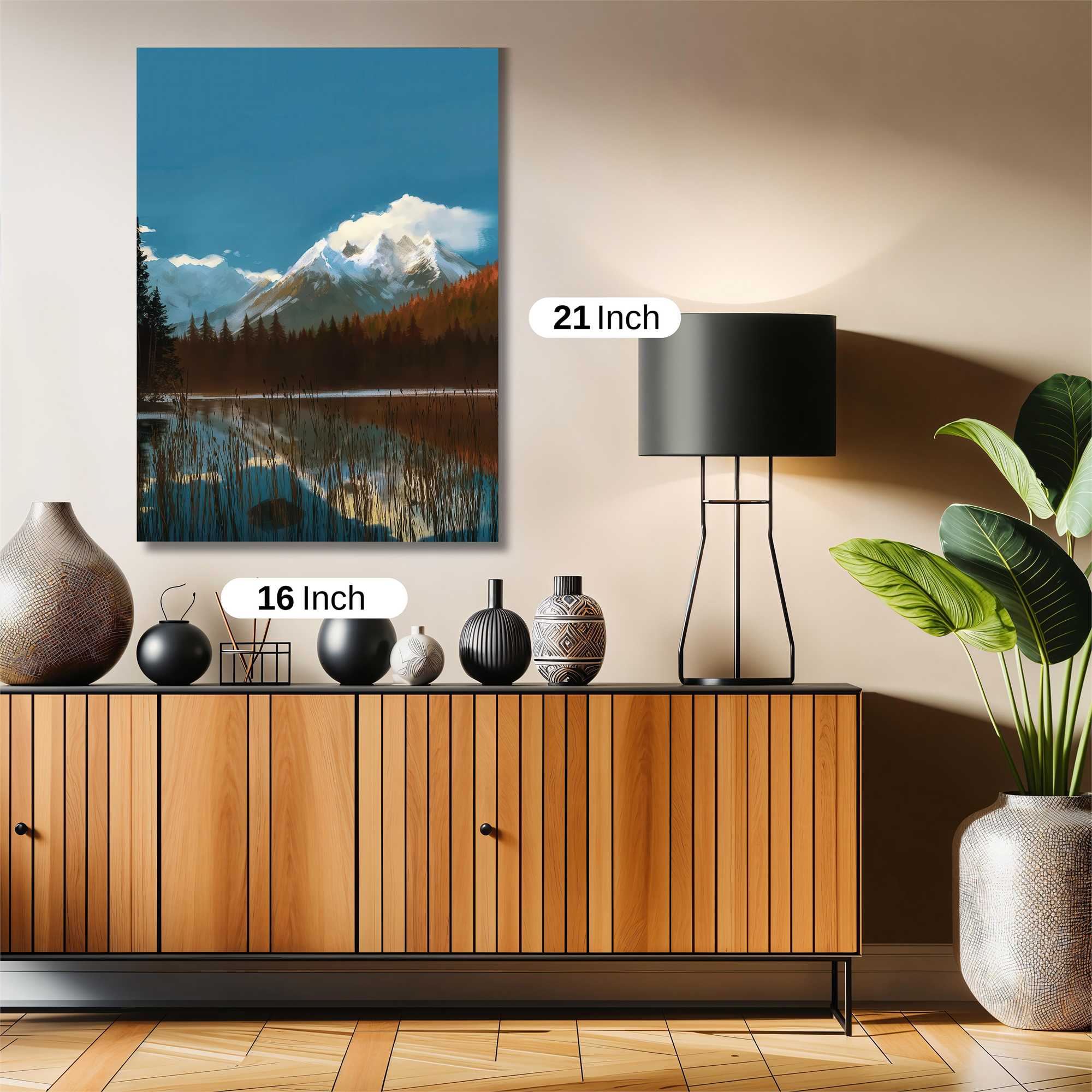 Mountain Serenity Safe Wall Magnetic / M