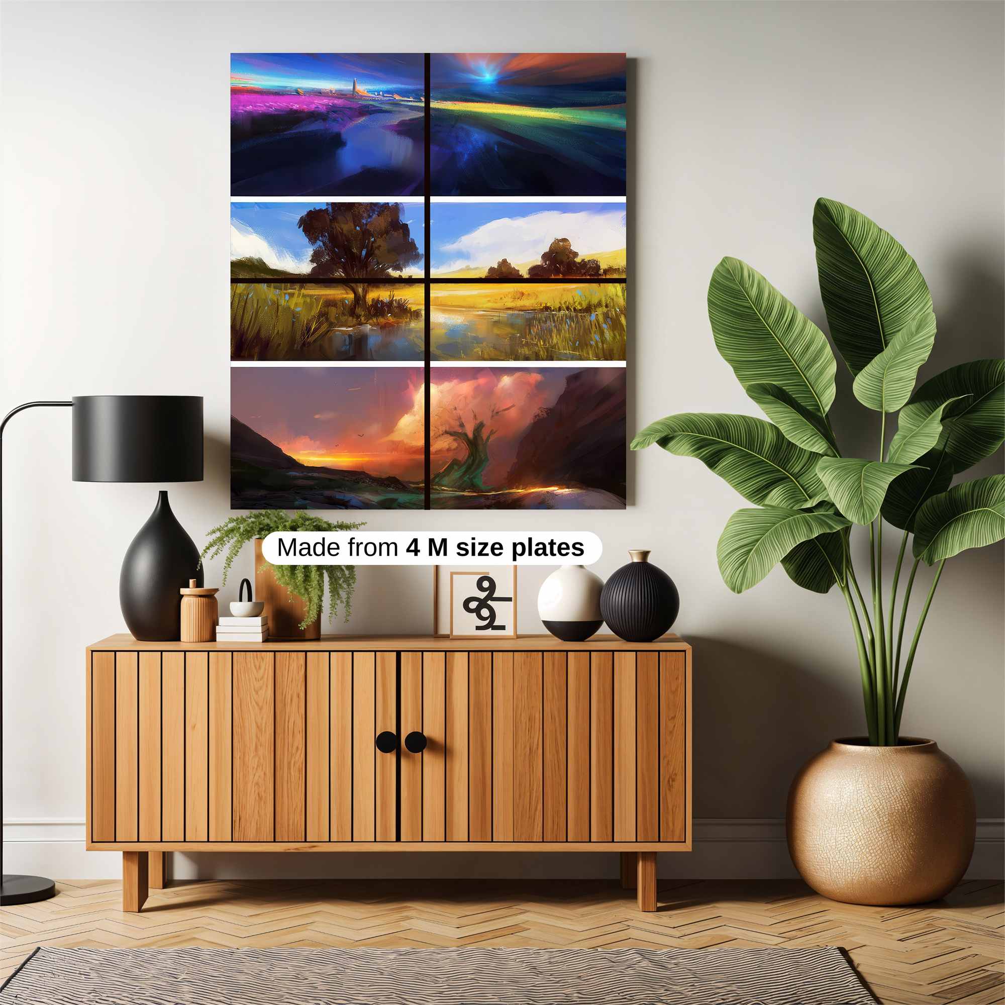 Sunset Symphony Safe Wall Magnetic / M
