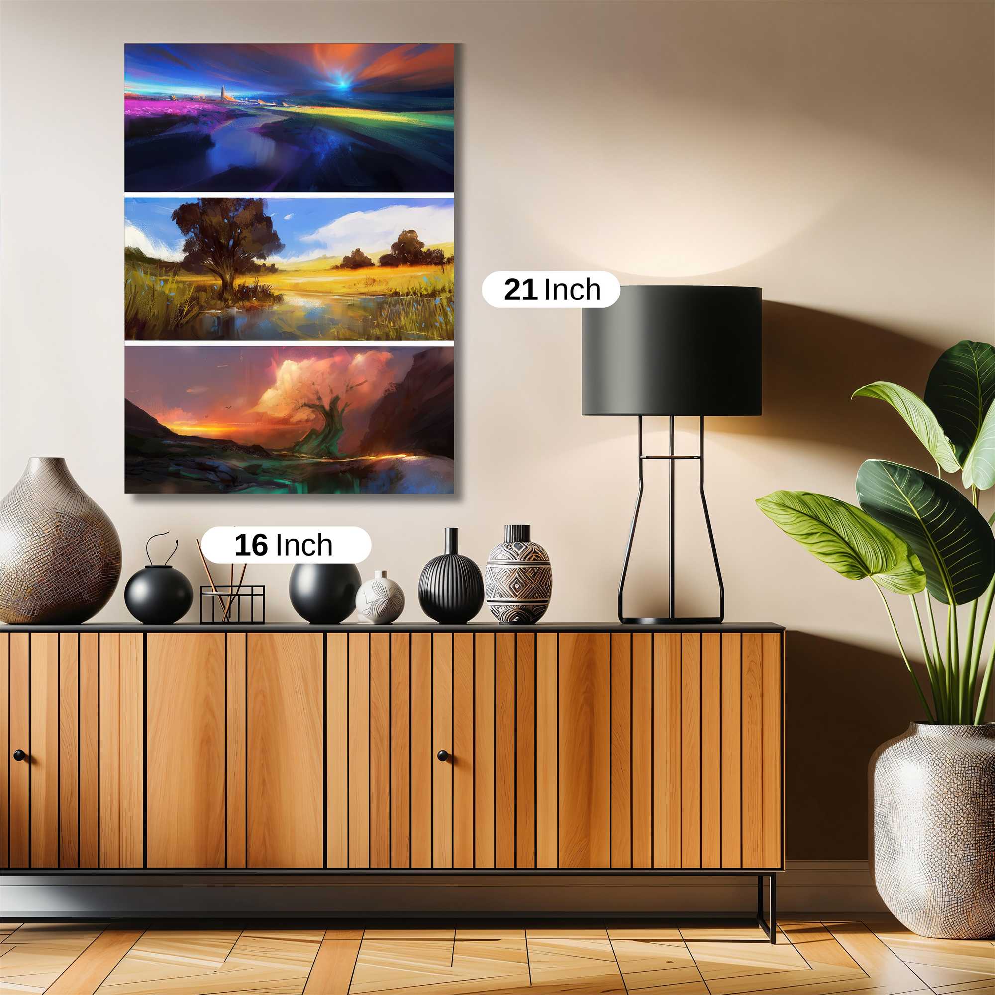 Sunset Symphony Safe Wall Magnetic / M