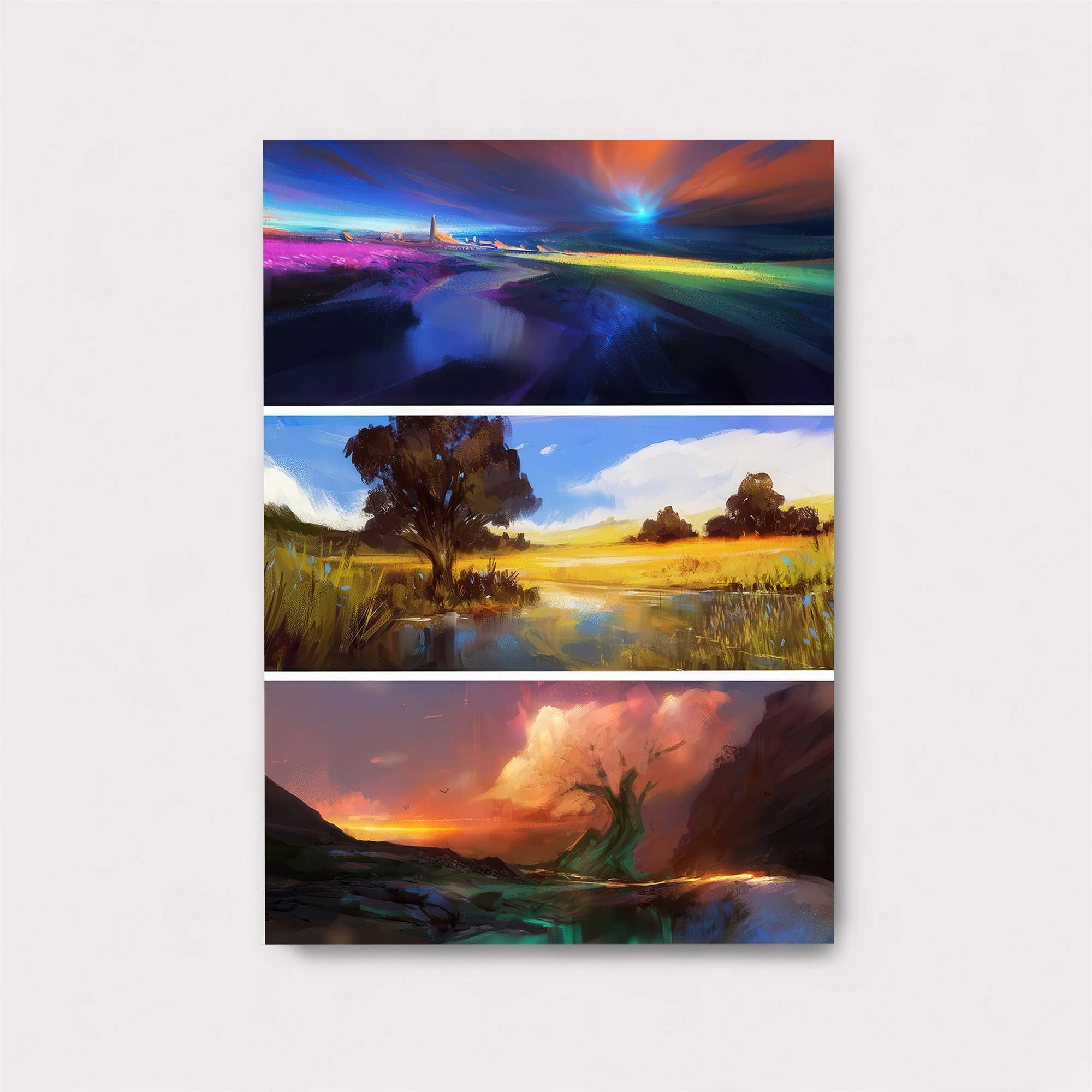 Sunset Symphony Safe Wall Magnetic / M