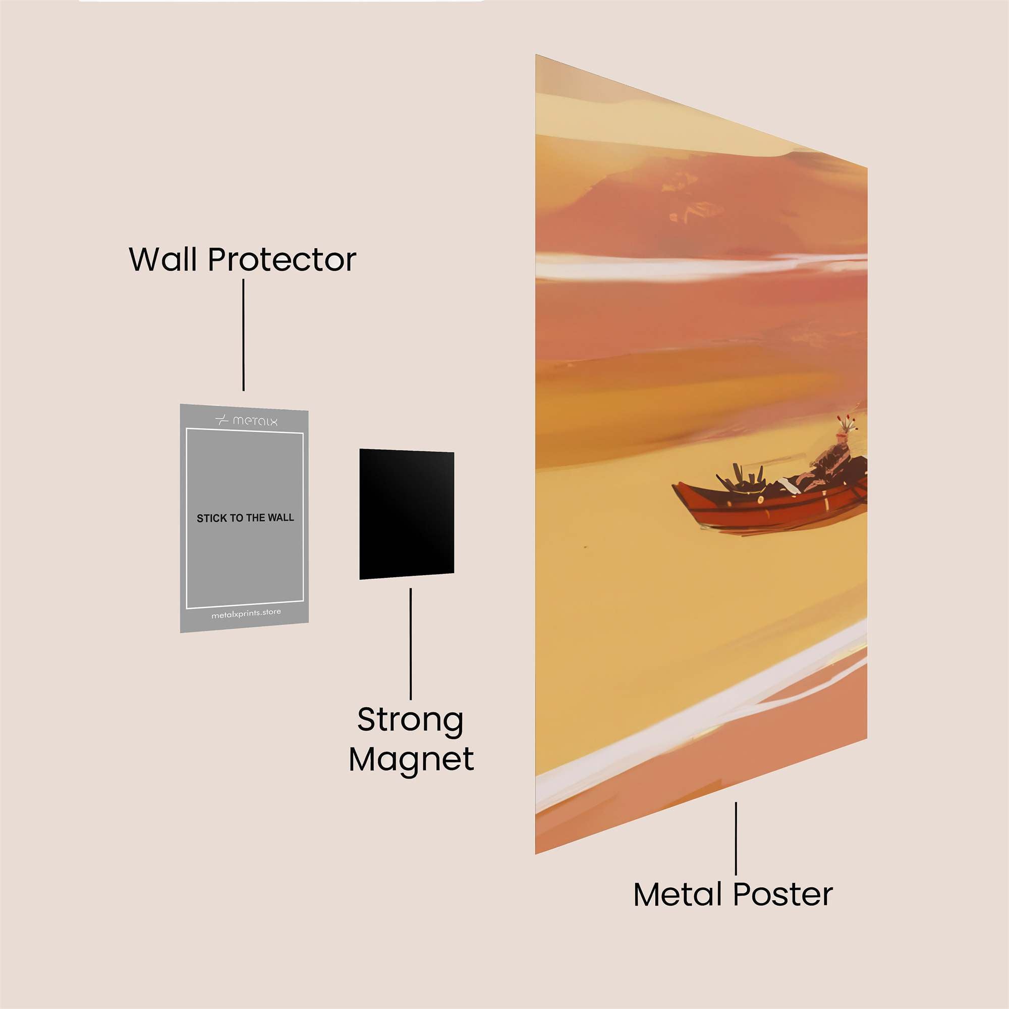 Monolith Mystery Safe Wall Magnetic / M