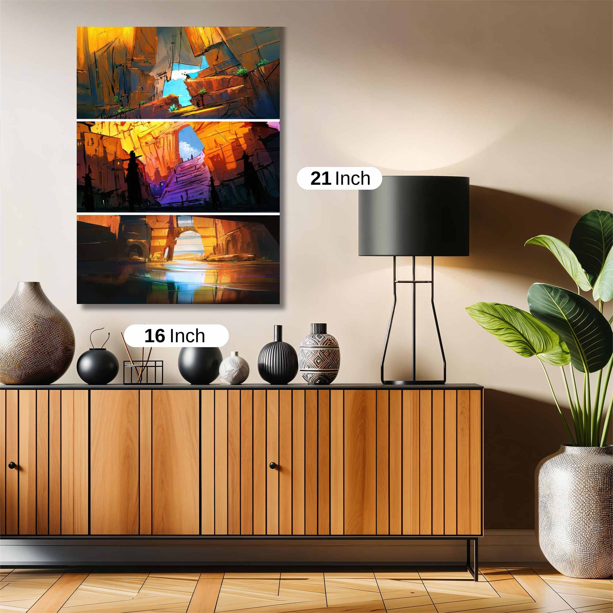 Canyon Dreamscape Safe Wall Magnetic / M