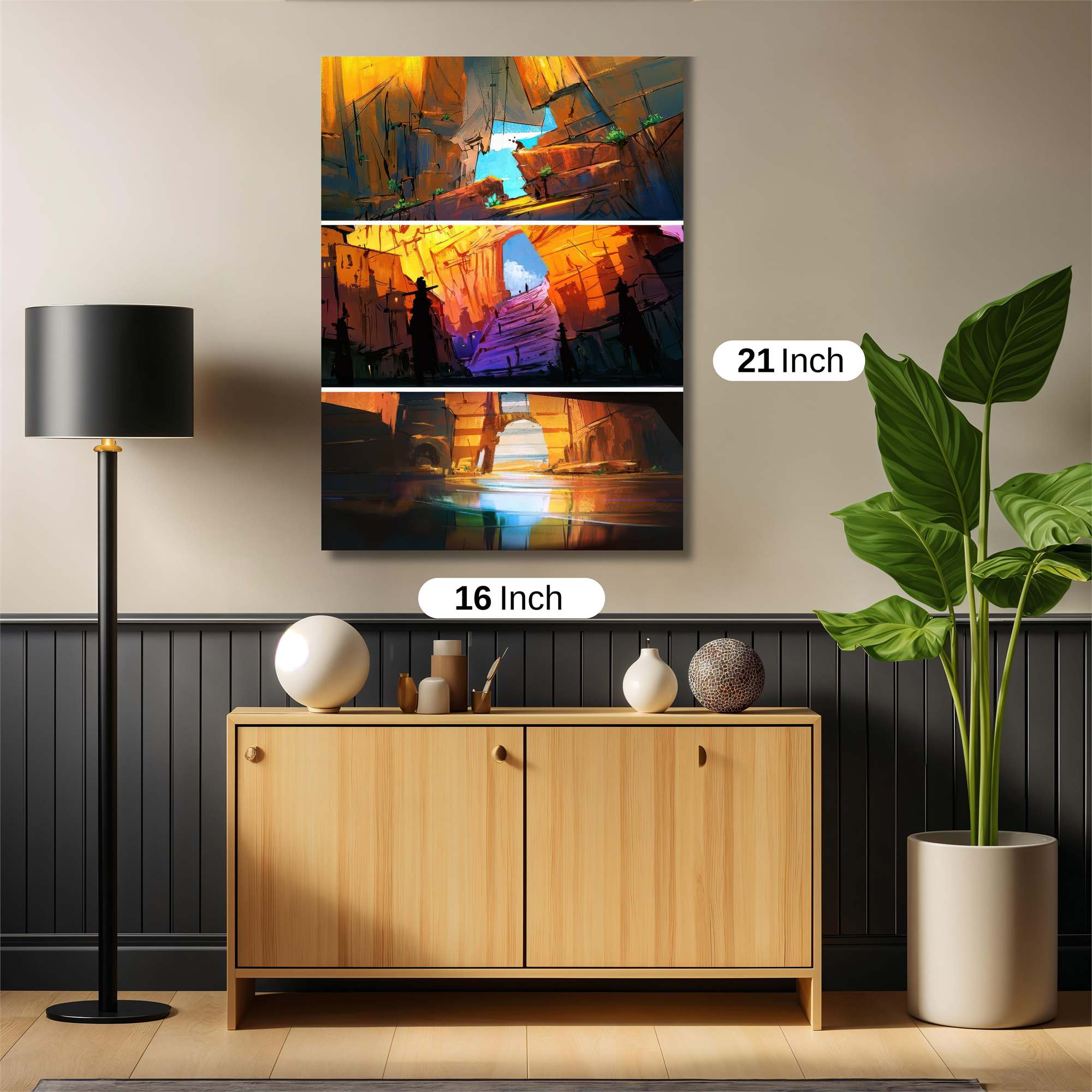 Canyon Dreamscape Safe Wall Magnetic / M