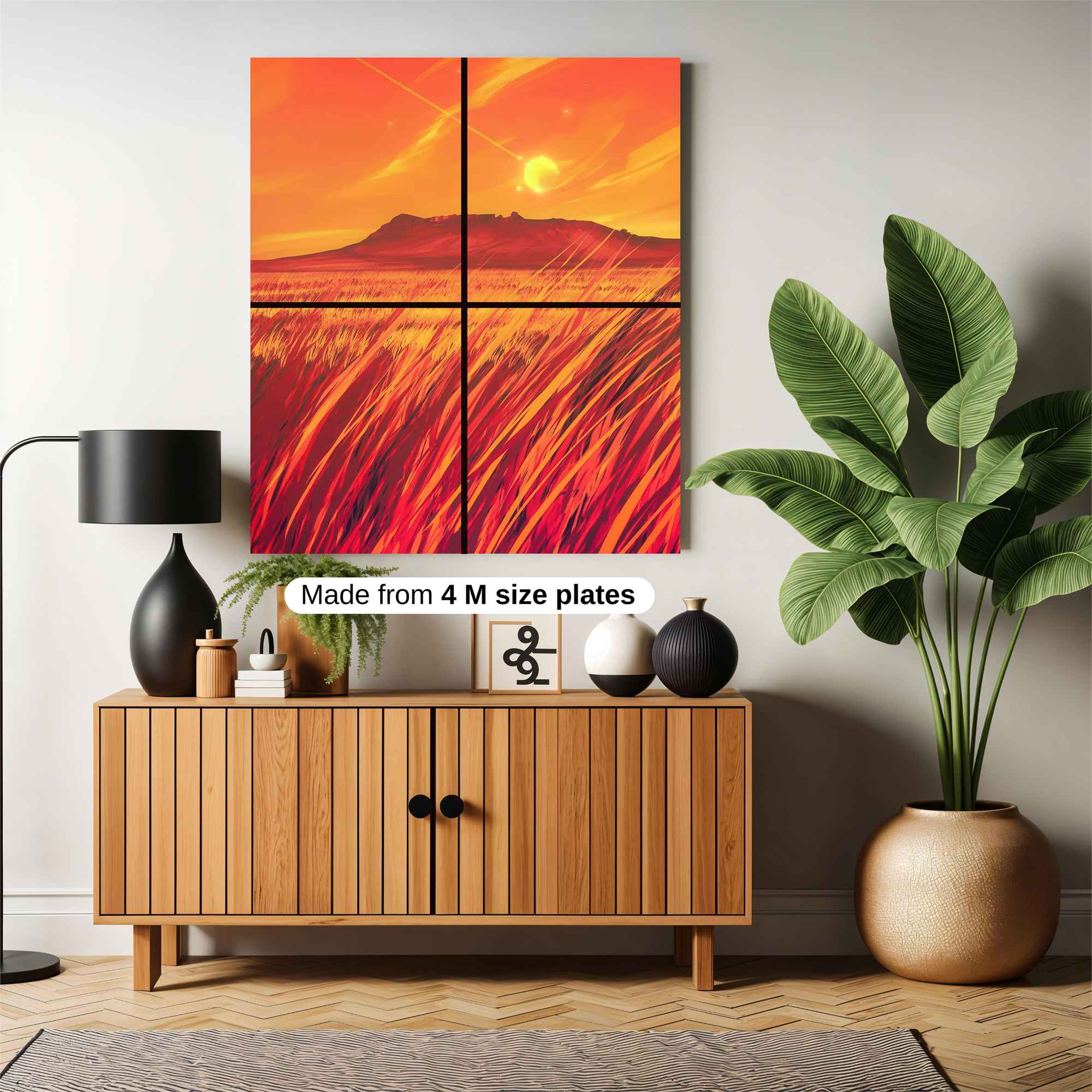 Sunset Serenity Safe Wall Magnetic / M
