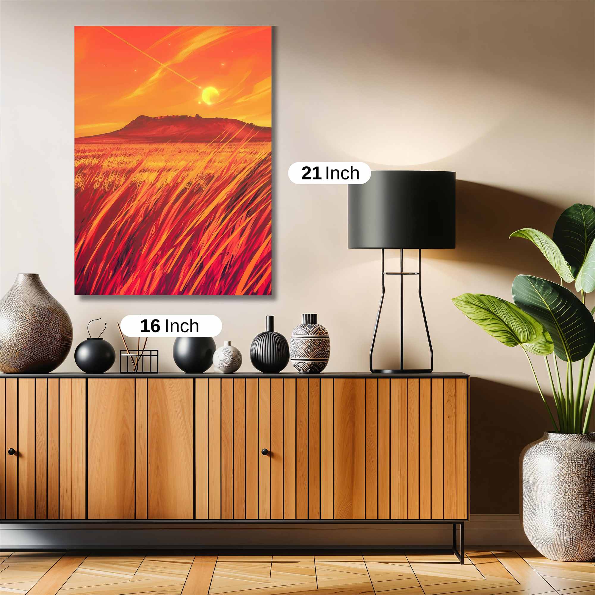 Sunset Serenity Safe Wall Magnetic / M