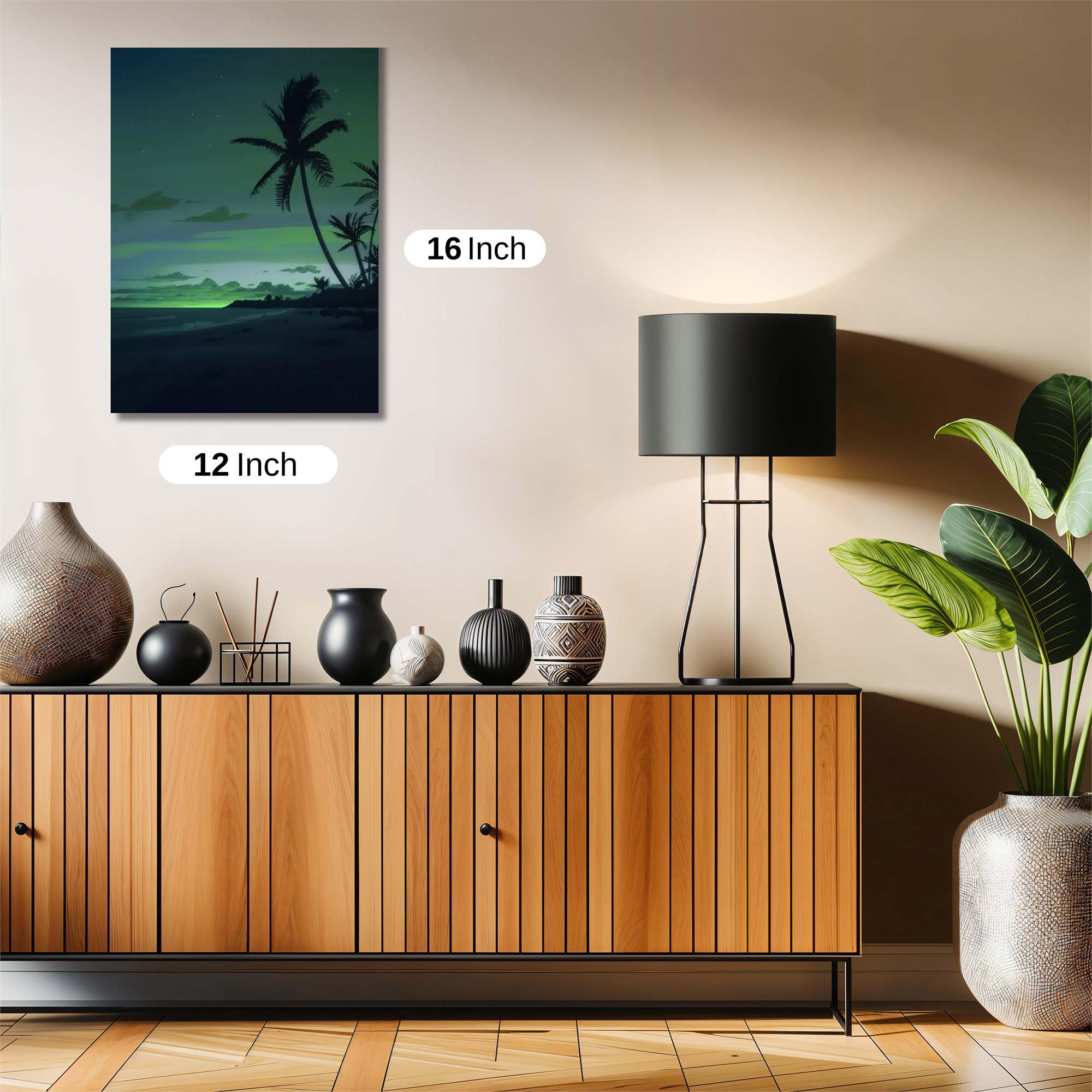 Palm Serenity Safe Wall Magnetic / M