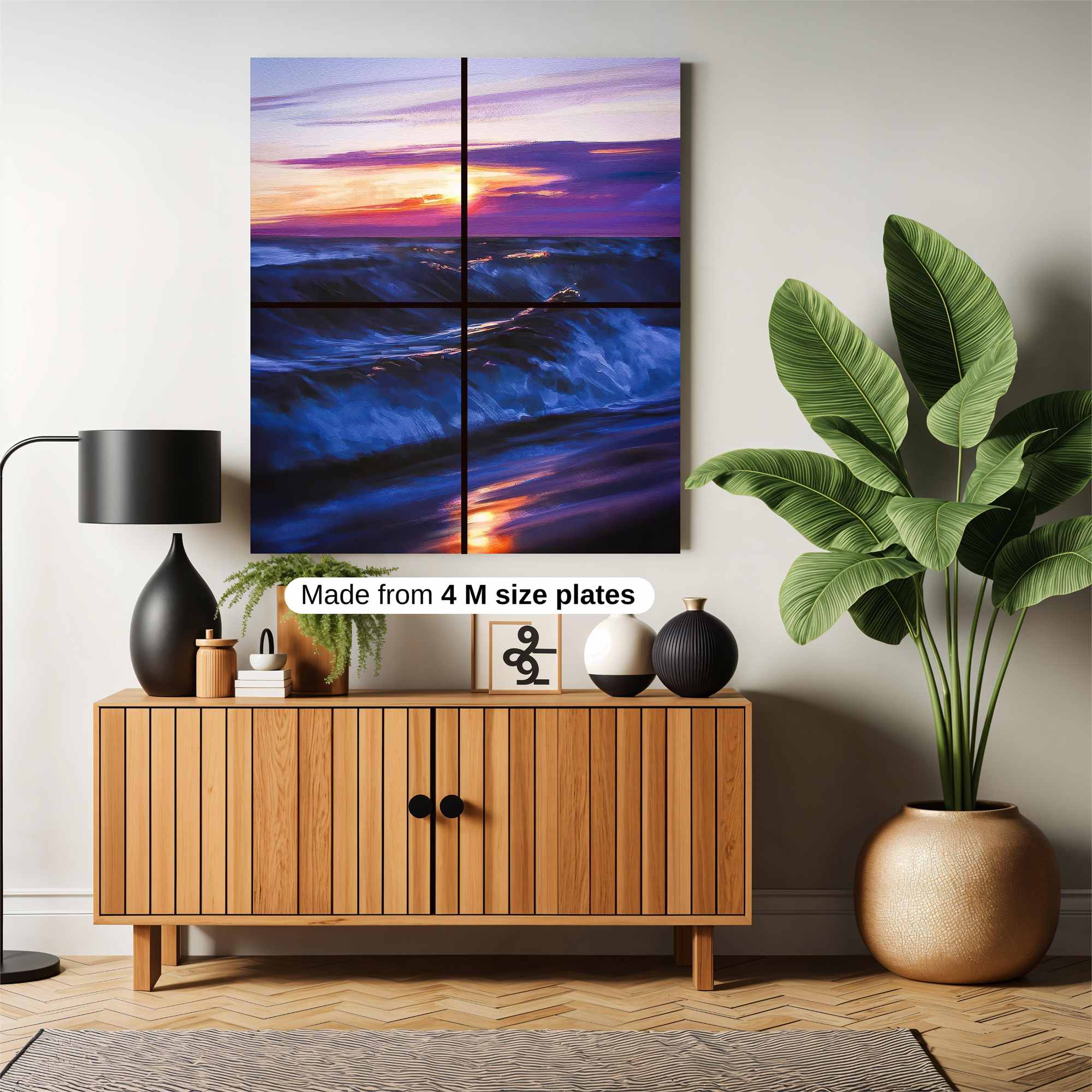 Sunset Serenity Safe Wall Magnetic / M