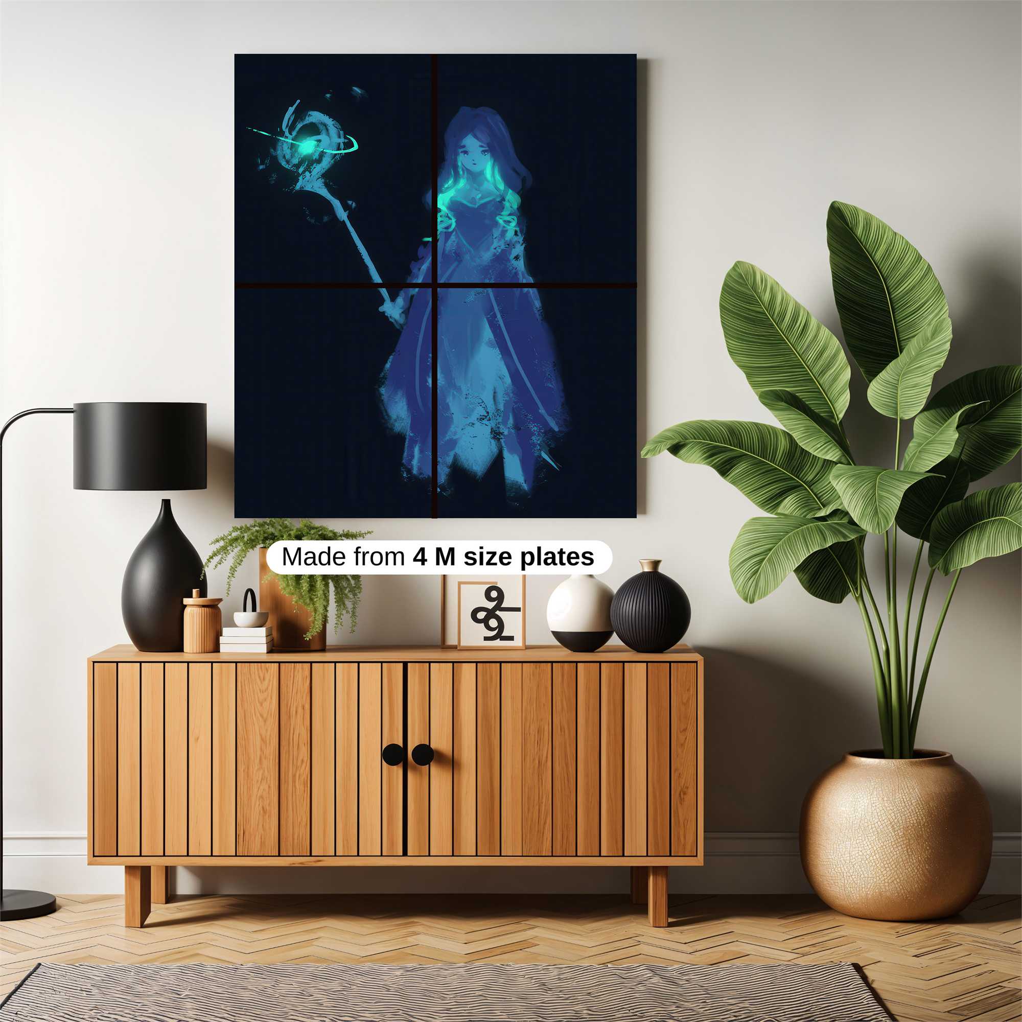 Mystic Glow Safe Wall Magnetic / M