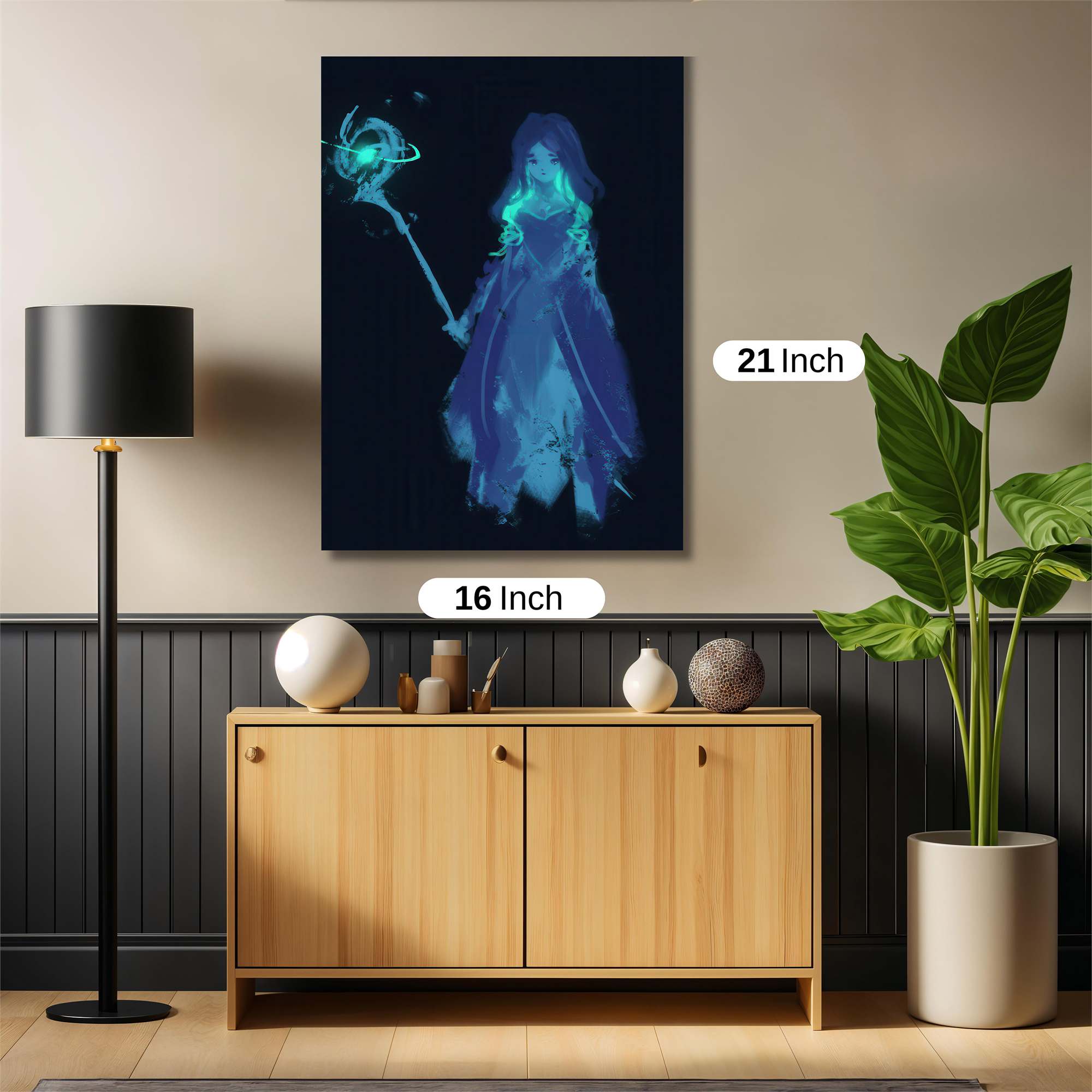 Mystic Glow Safe Wall Magnetic / M