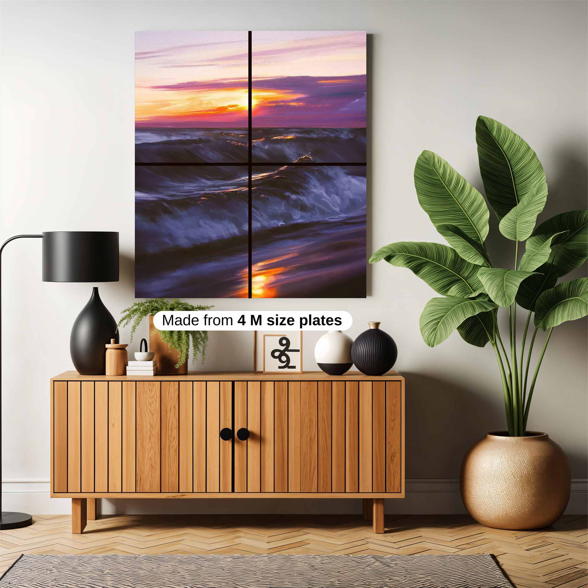 Sunset Serenity Safe Wall Magnetic / M