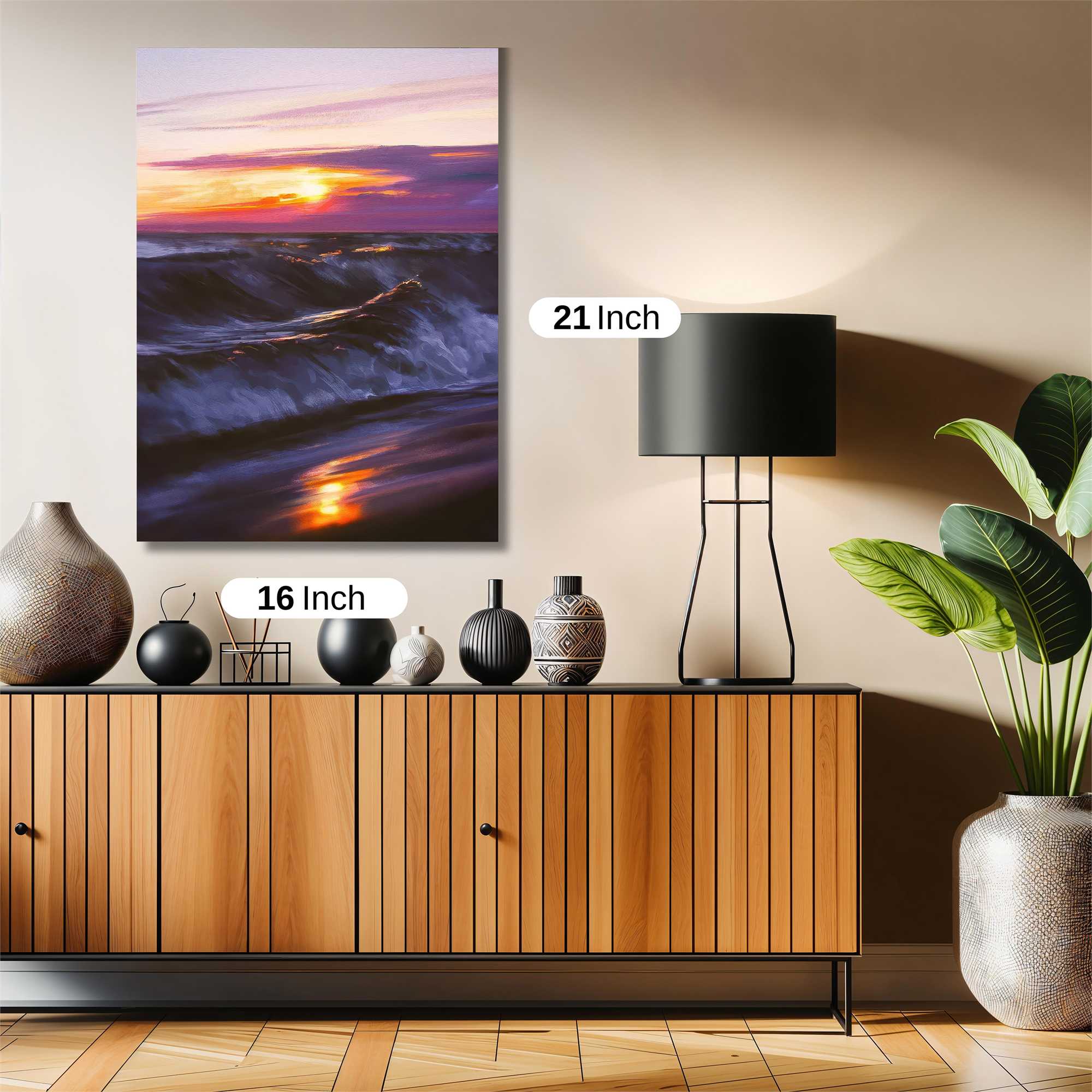 Sunset Serenity Safe Wall Magnetic / M