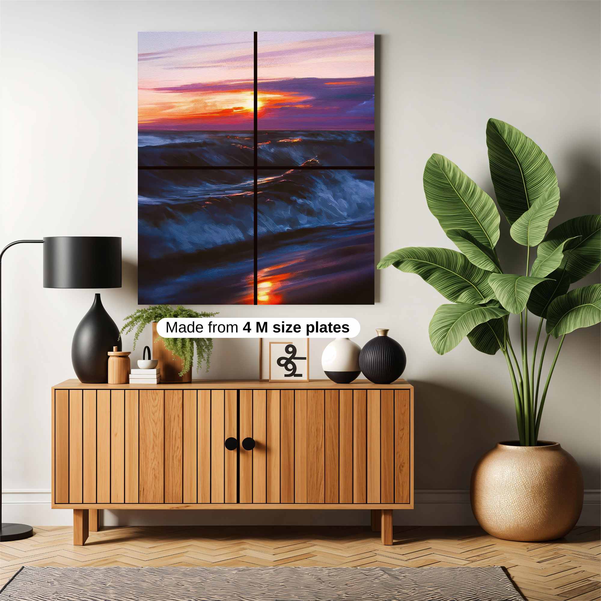 Sunset Serenity Safe Wall Magnetic / M