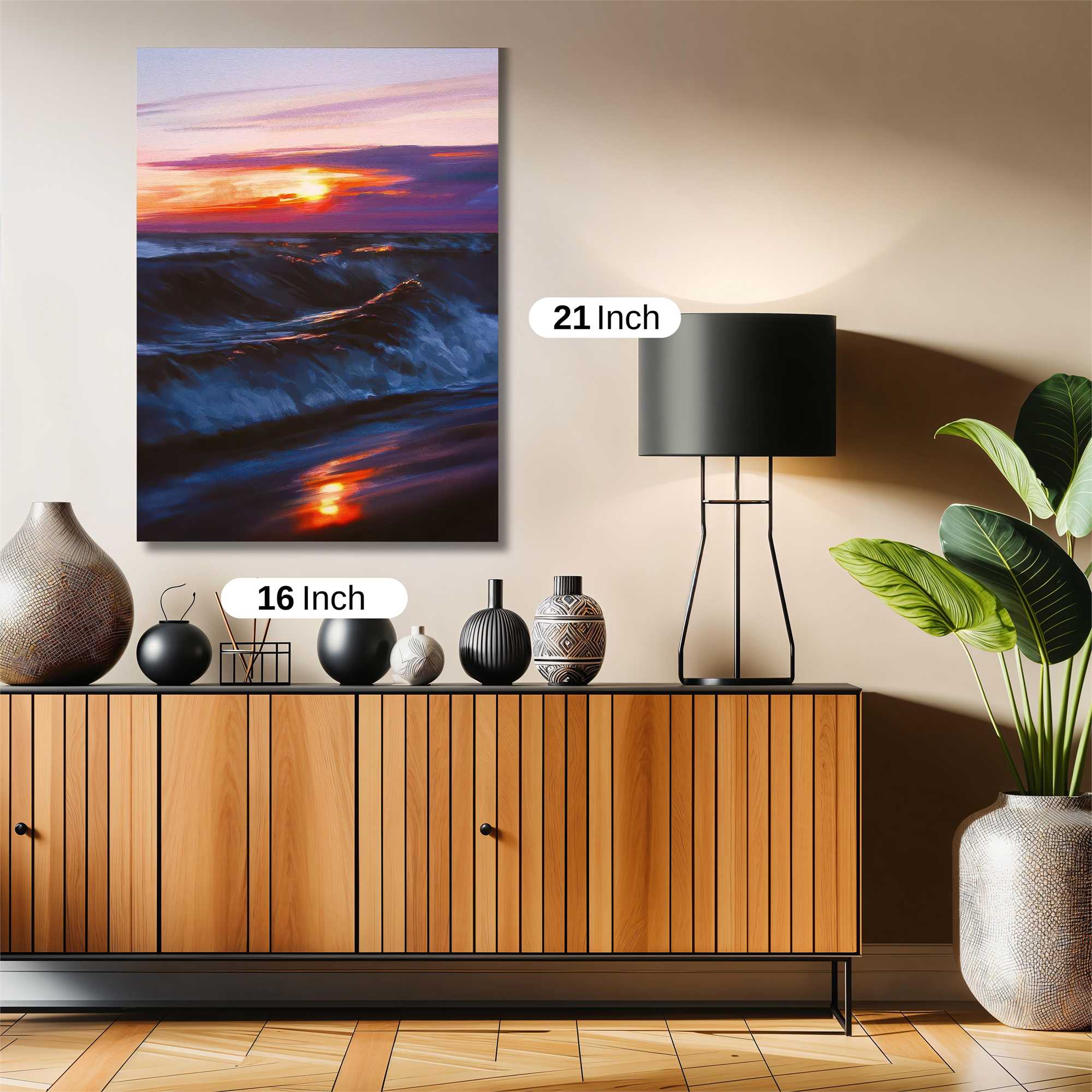 Sunset Serenity Safe Wall Magnetic / M