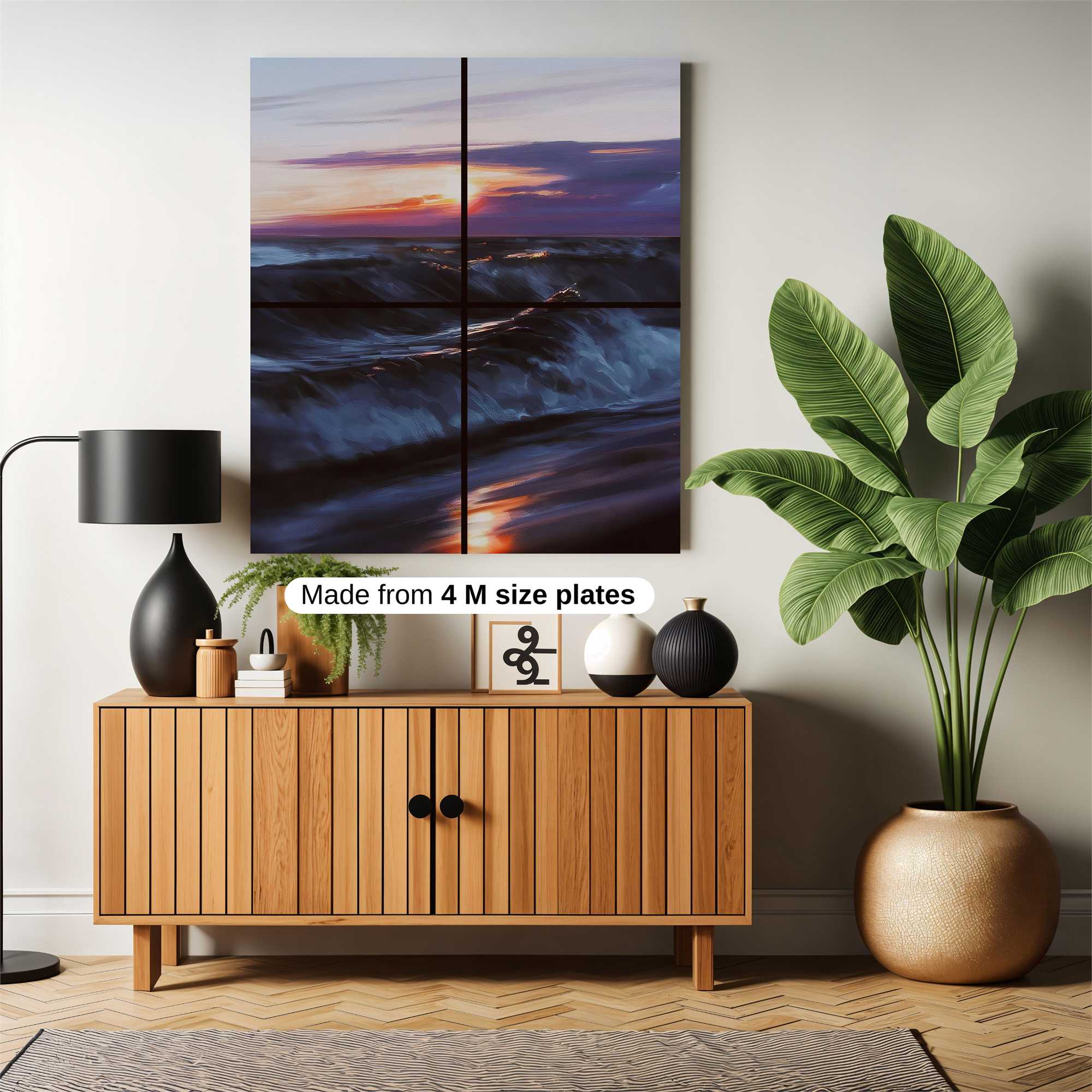 Sunset Serenity Safe Wall Magnetic / M