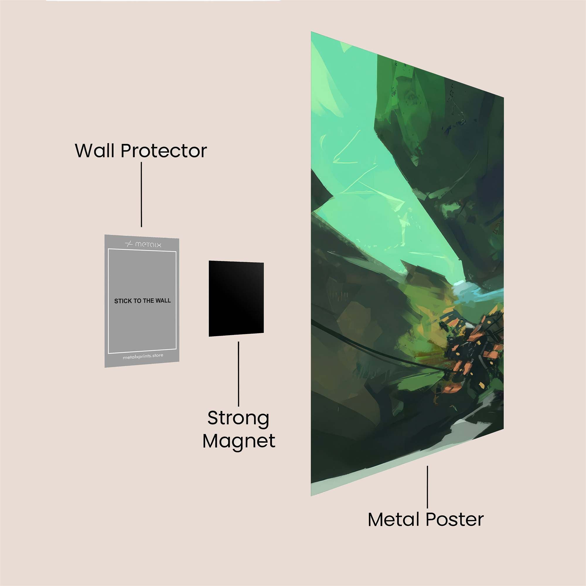 Canyon Whisper Safe Wall Magnetic / M