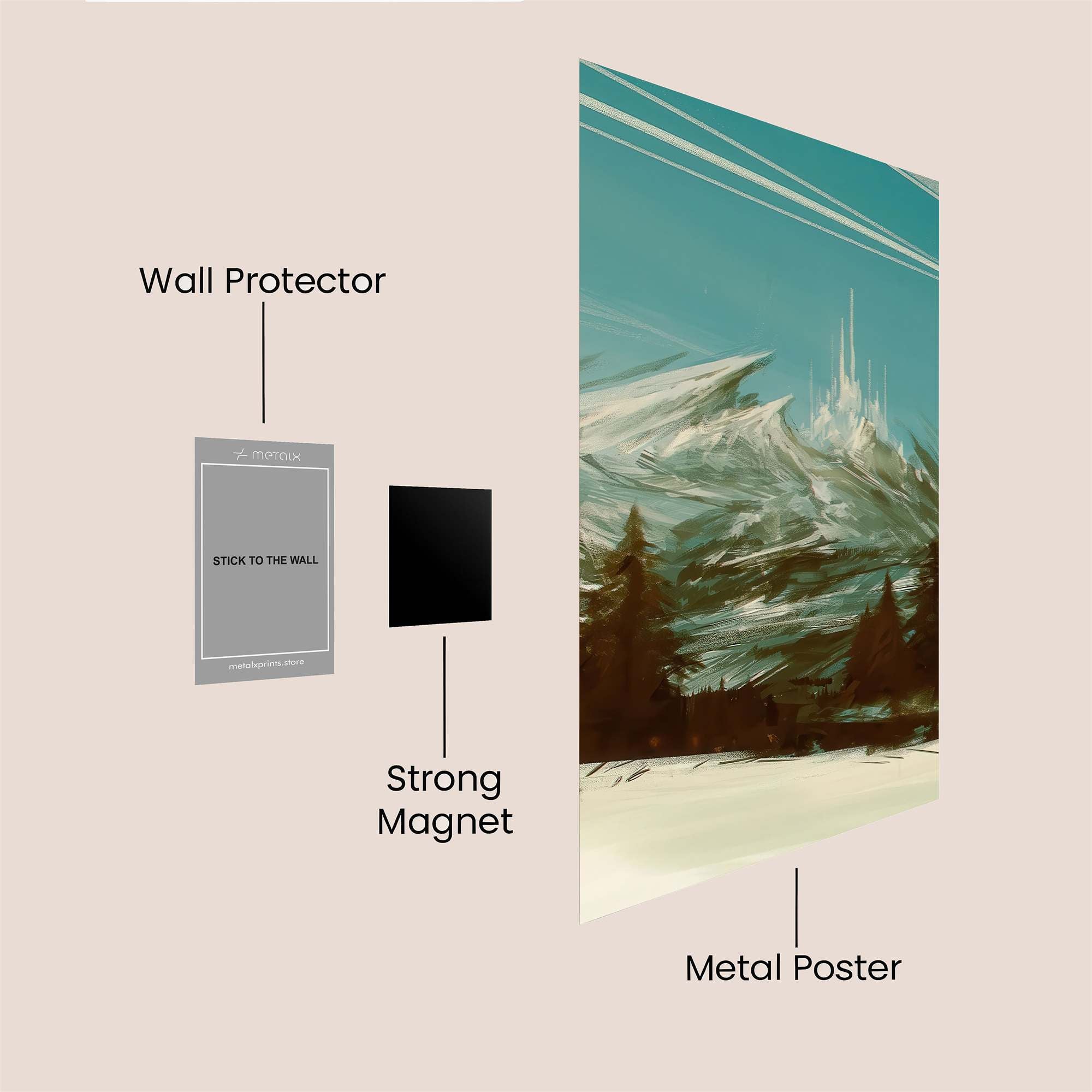 Mystic Serenity Safe Wall Magnetic / M