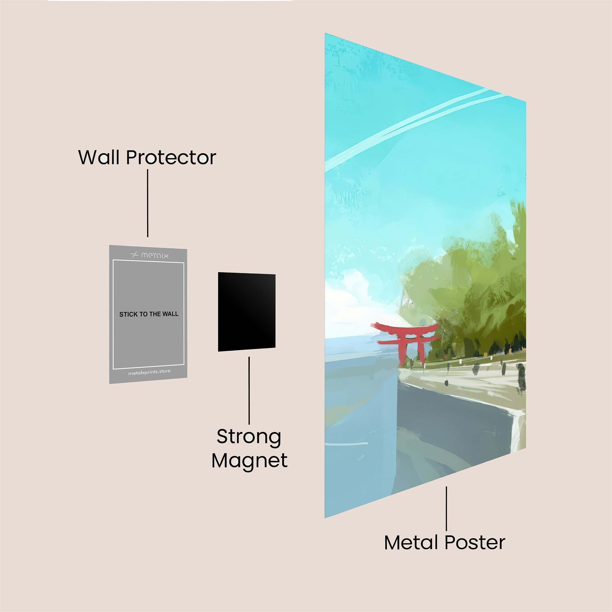 Torii Tranquil Safe Wall Magnetic / M
