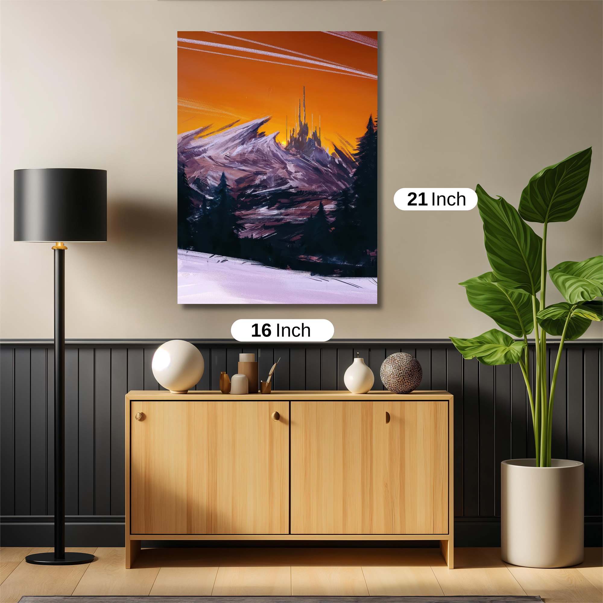 Castle Twilight Safe Wall Magnetic / M