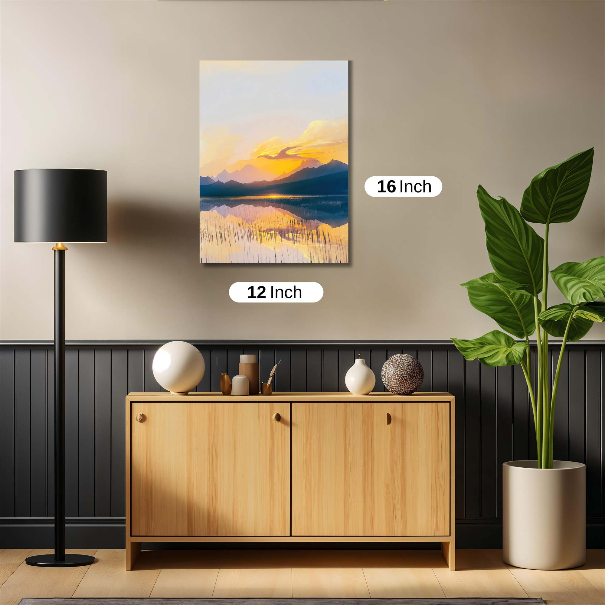 Sunrise Serenity Safe Wall Magnetic / M