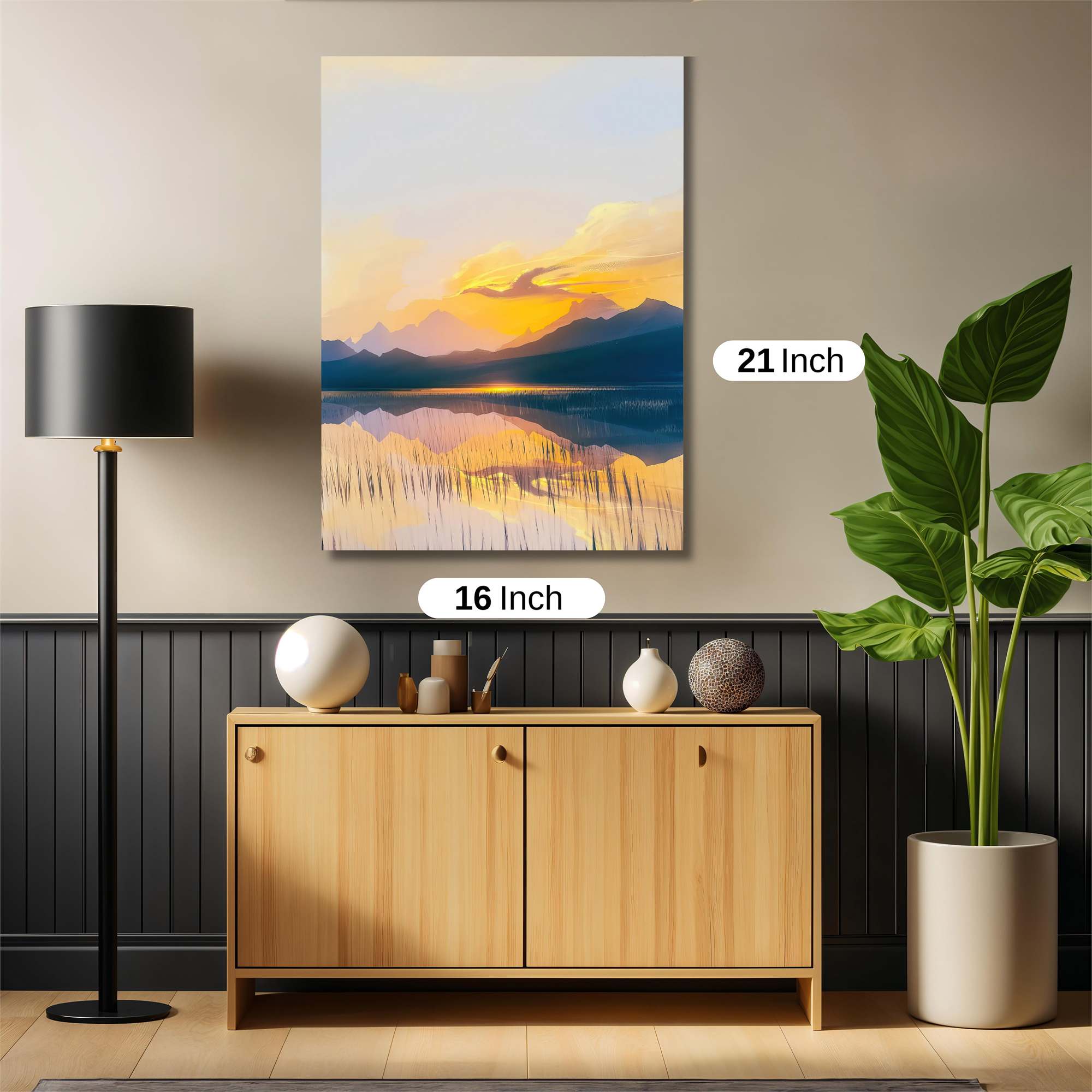 Sunrise Serenity Safe Wall Magnetic / M