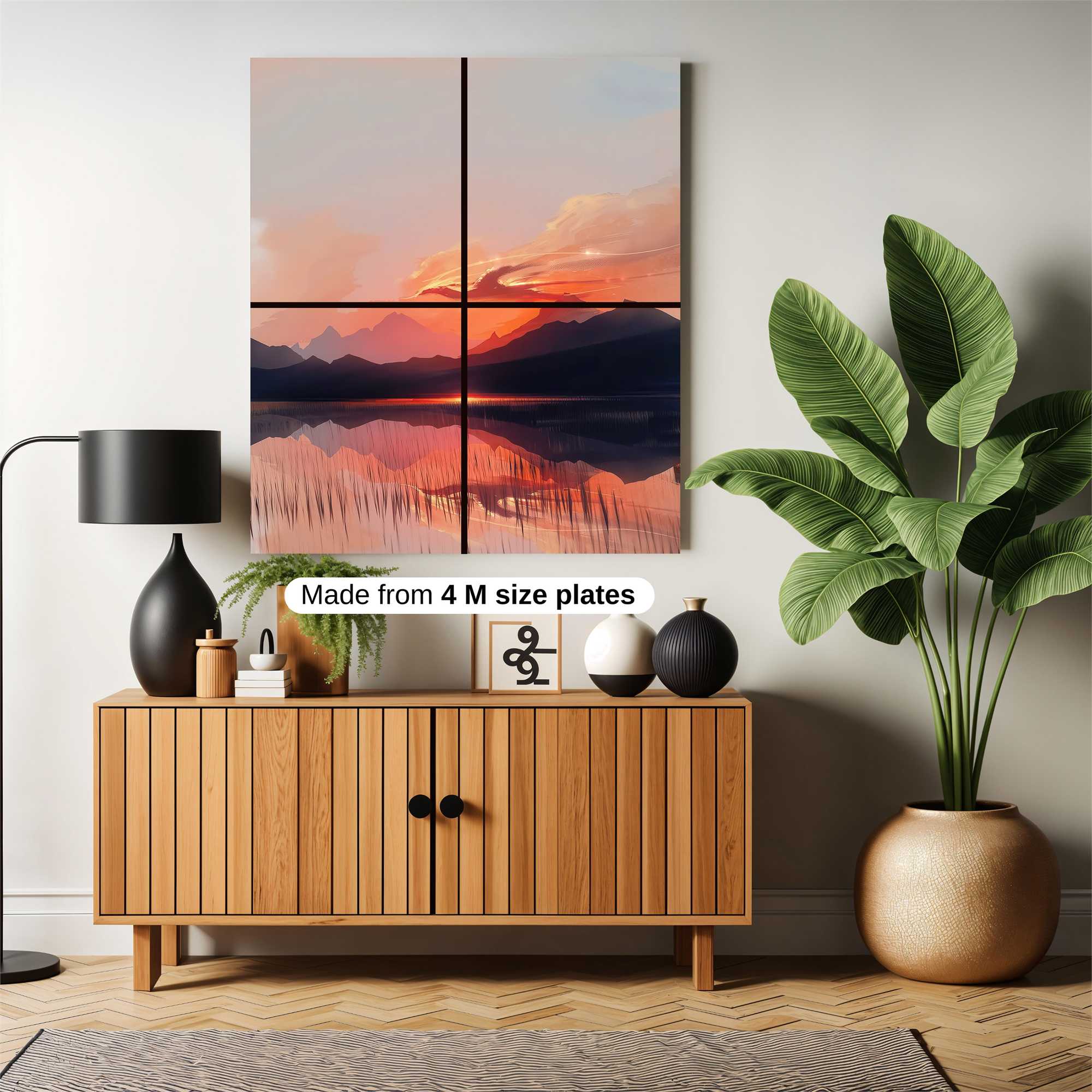 Sunset Serenity Safe Wall Magnetic / M