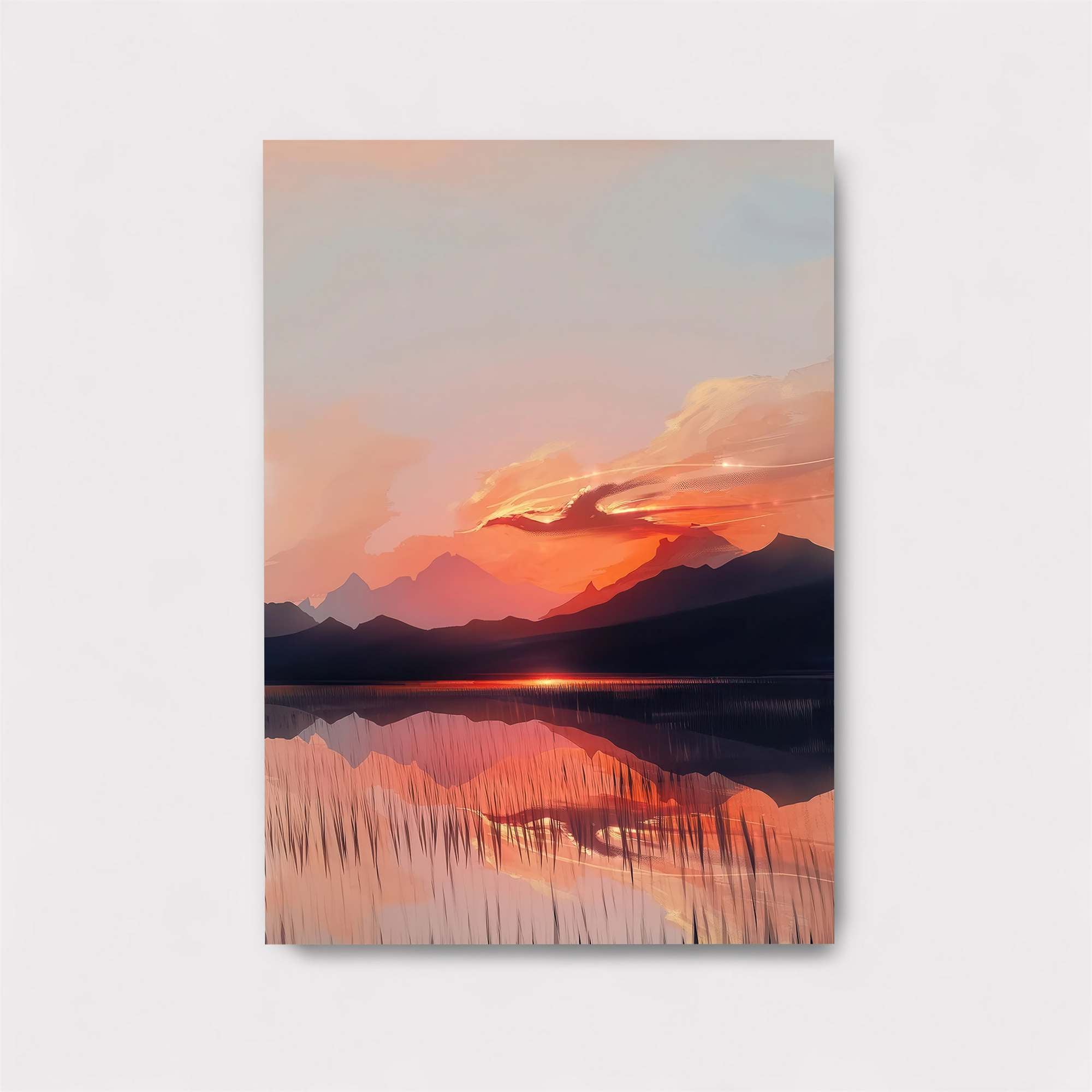 Sunset Serenity Safe Wall Magnetic / M