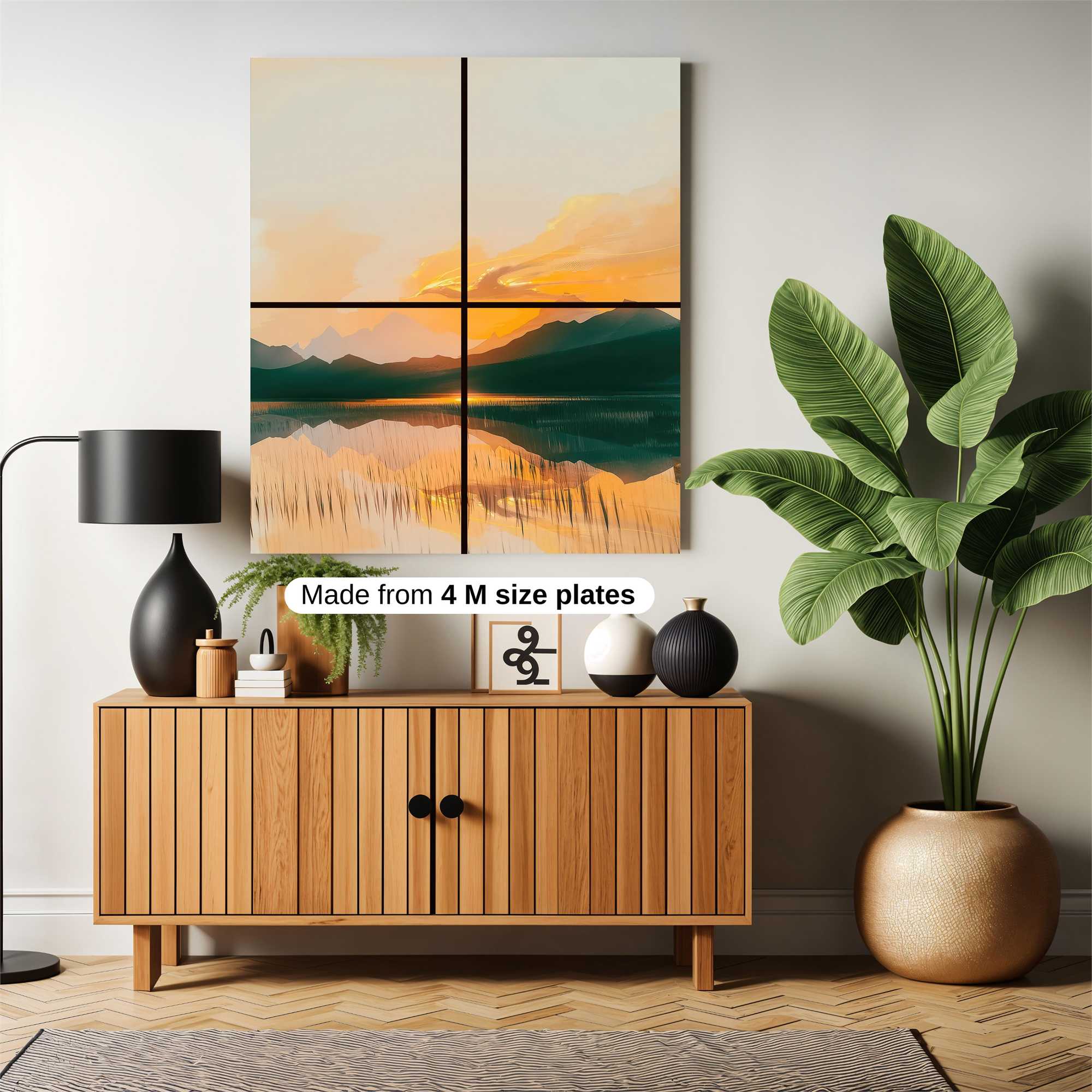 Sunset Serenity Safe Wall Magnetic / M