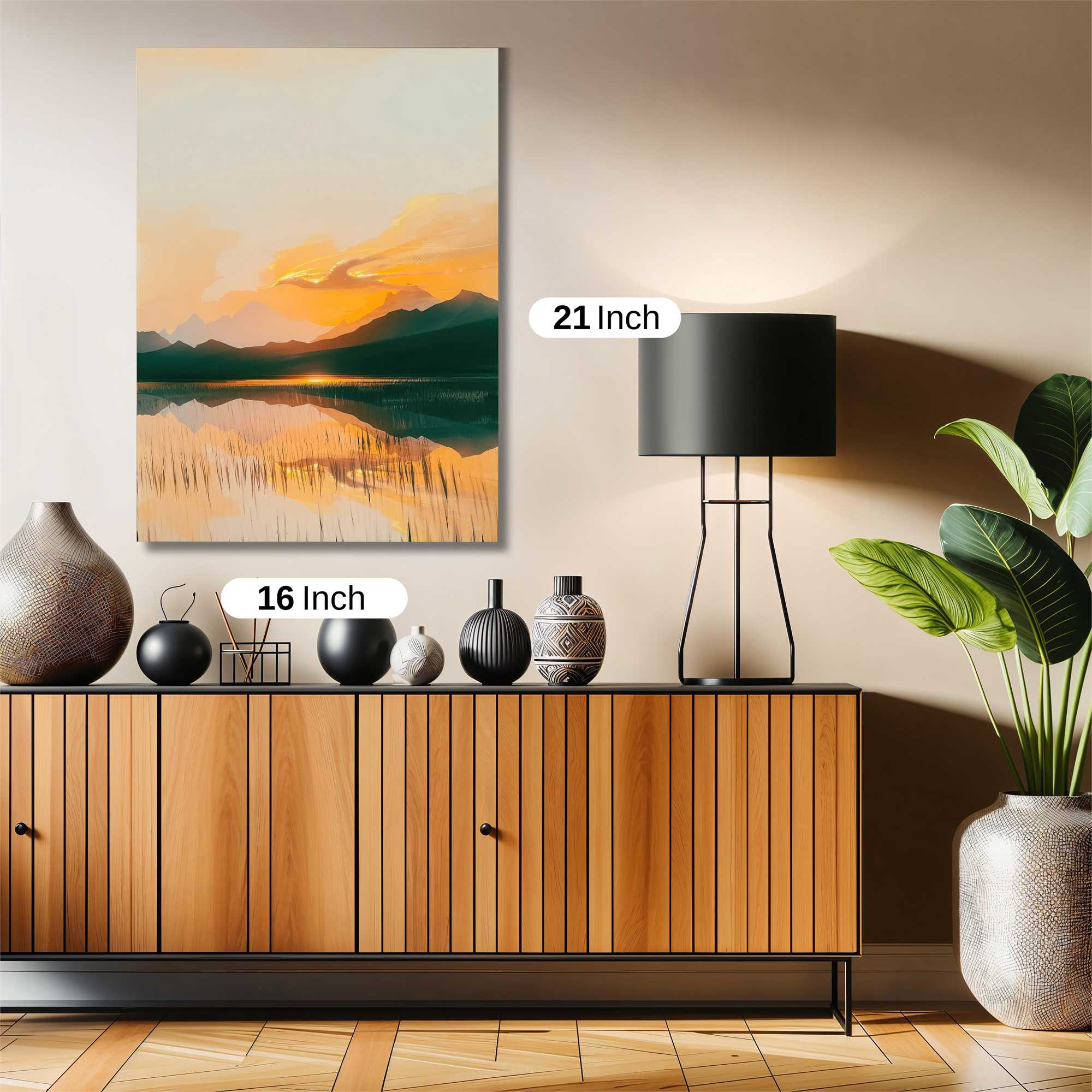 Sunset Serenity Safe Wall Magnetic / M