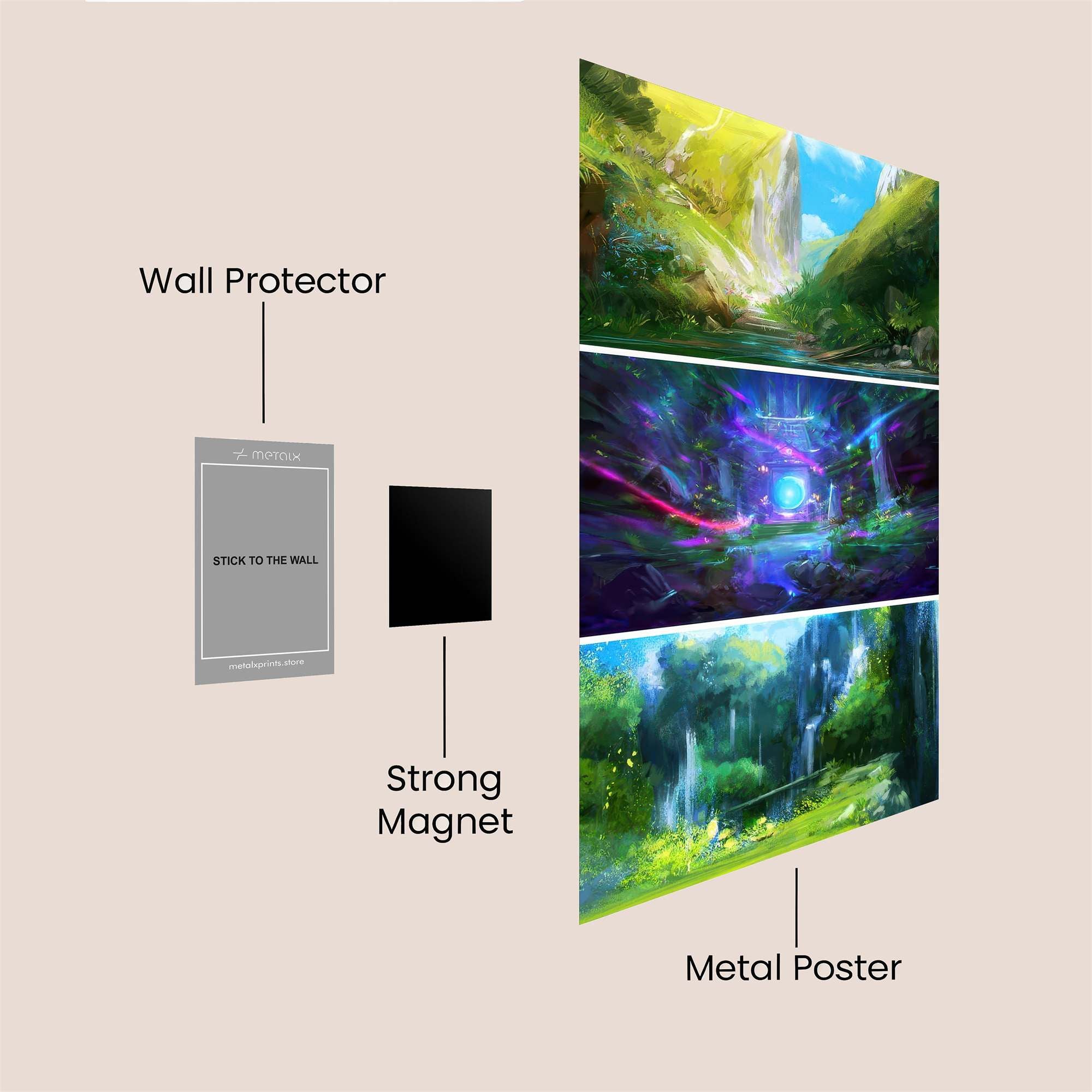 Mystic Serenity Safe Wall Magnetic / M