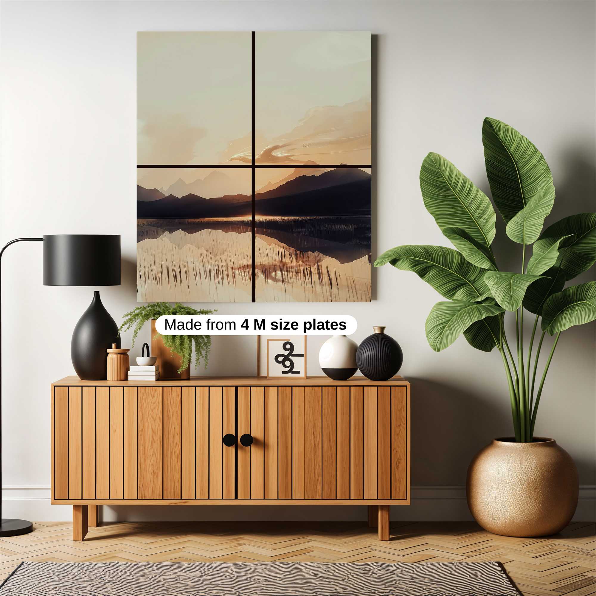 Mountain Serenity Safe Wall Magnetic / M