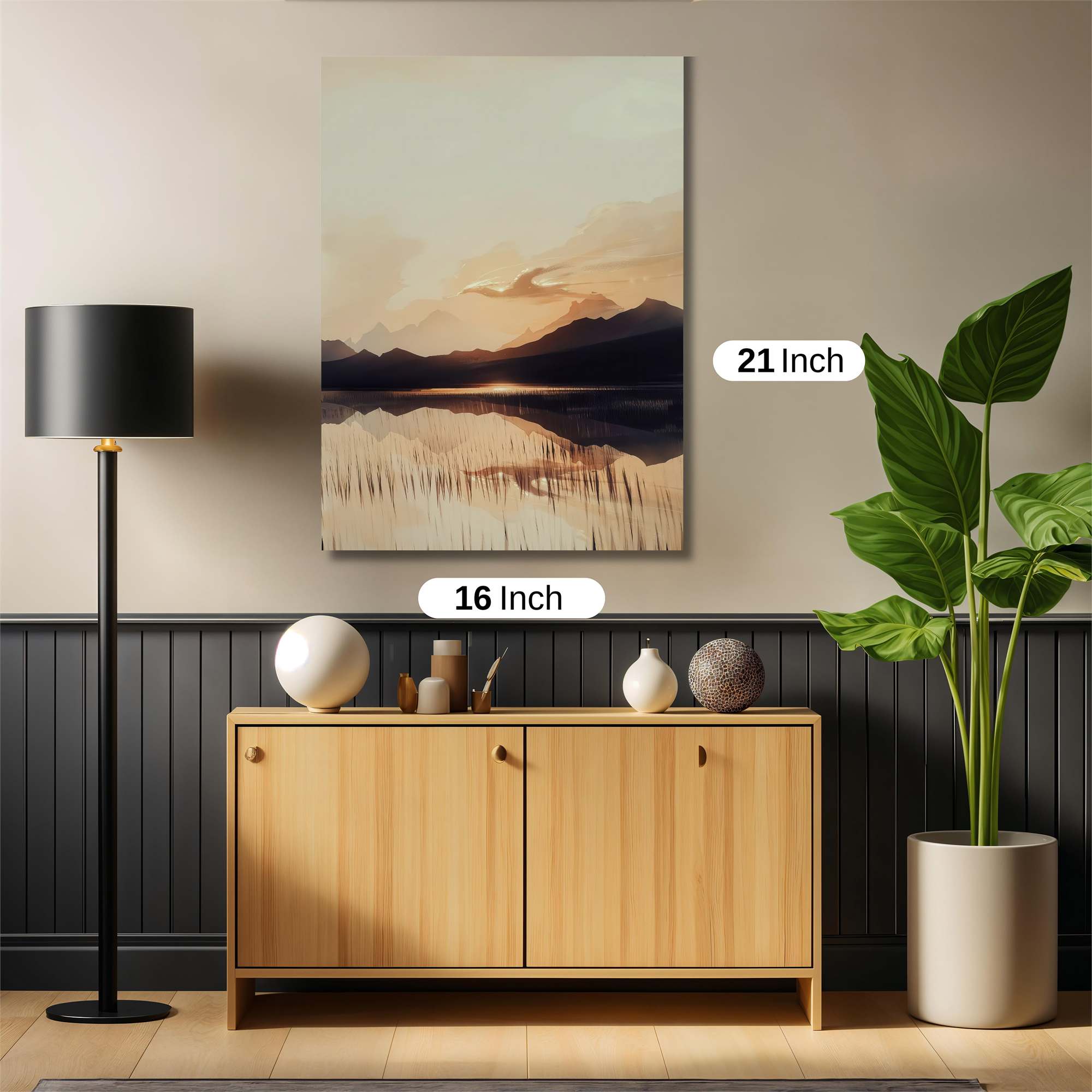 Mountain Serenity Safe Wall Magnetic / M