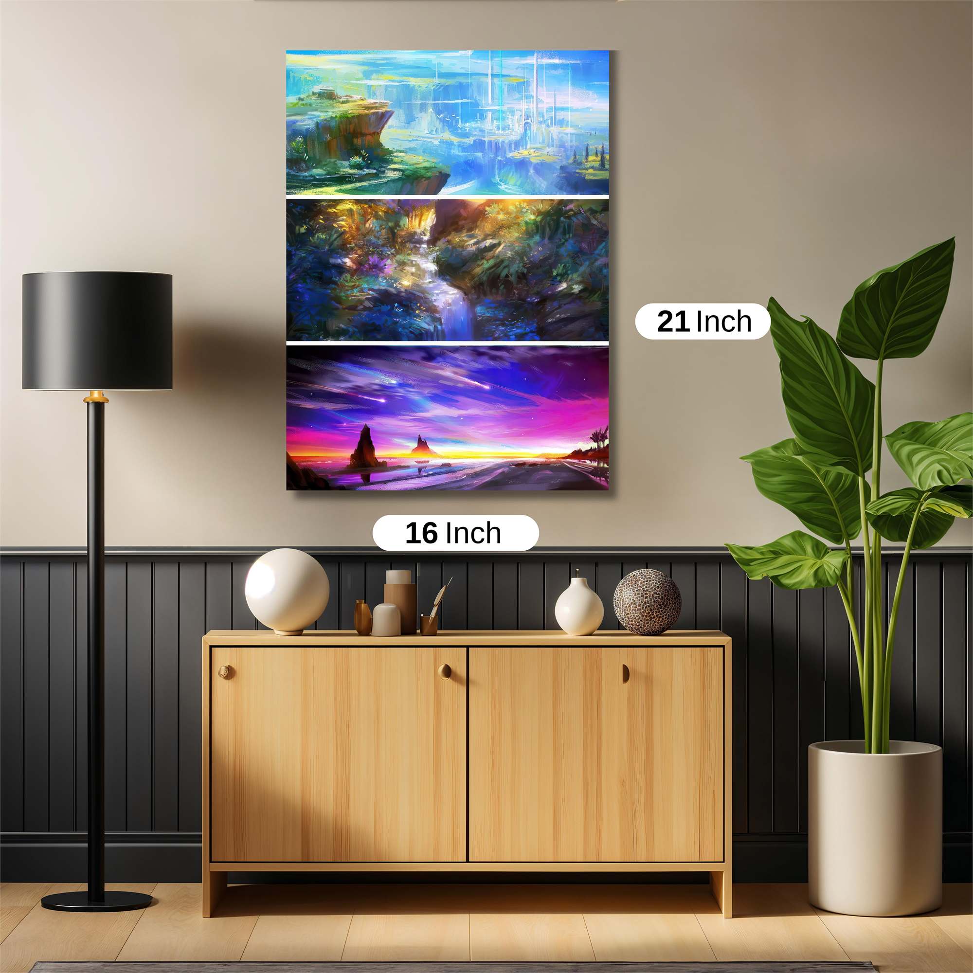 Celestial Tranquility Safe Wall Magnetic / M