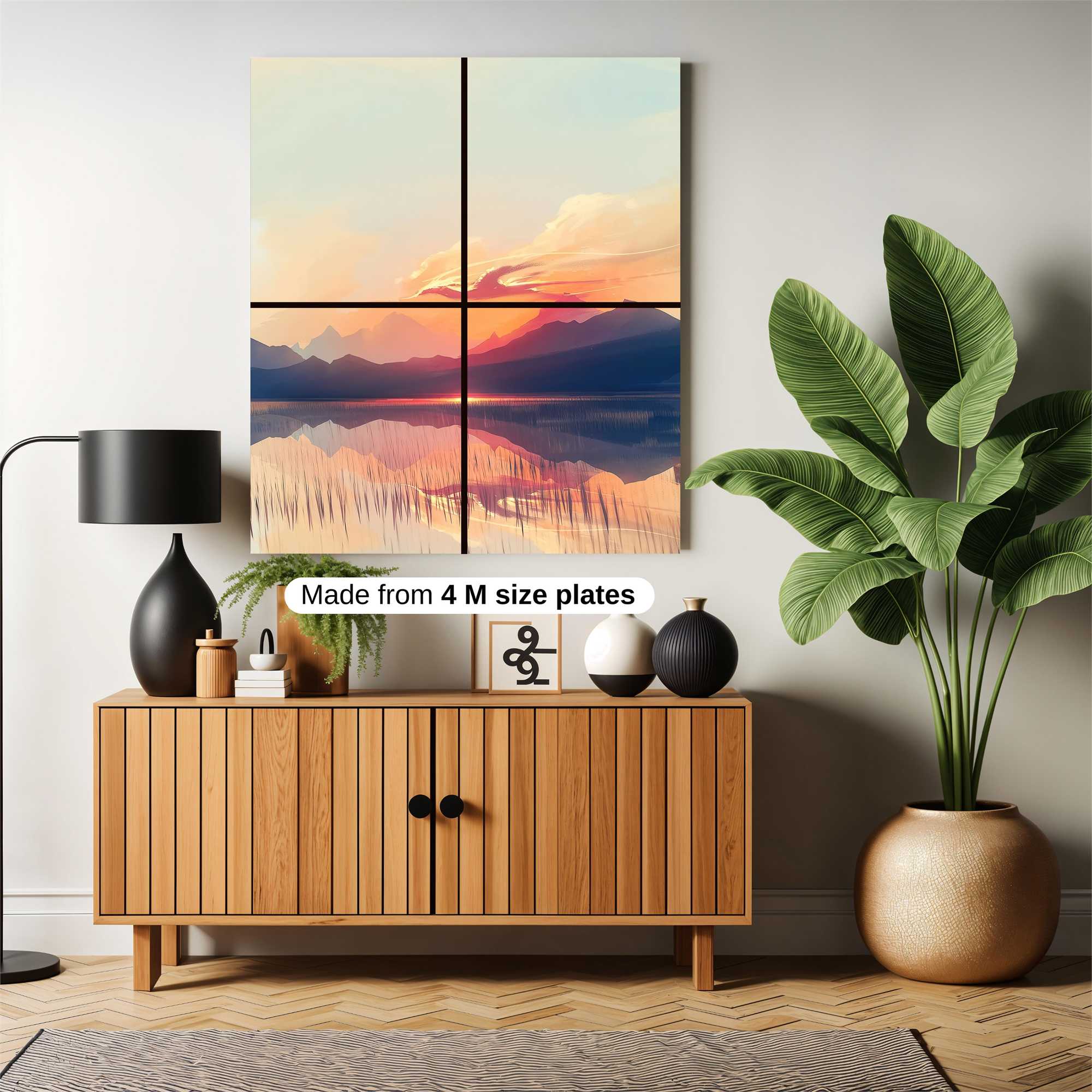 Sunset Serenity Safe Wall Magnetic / M