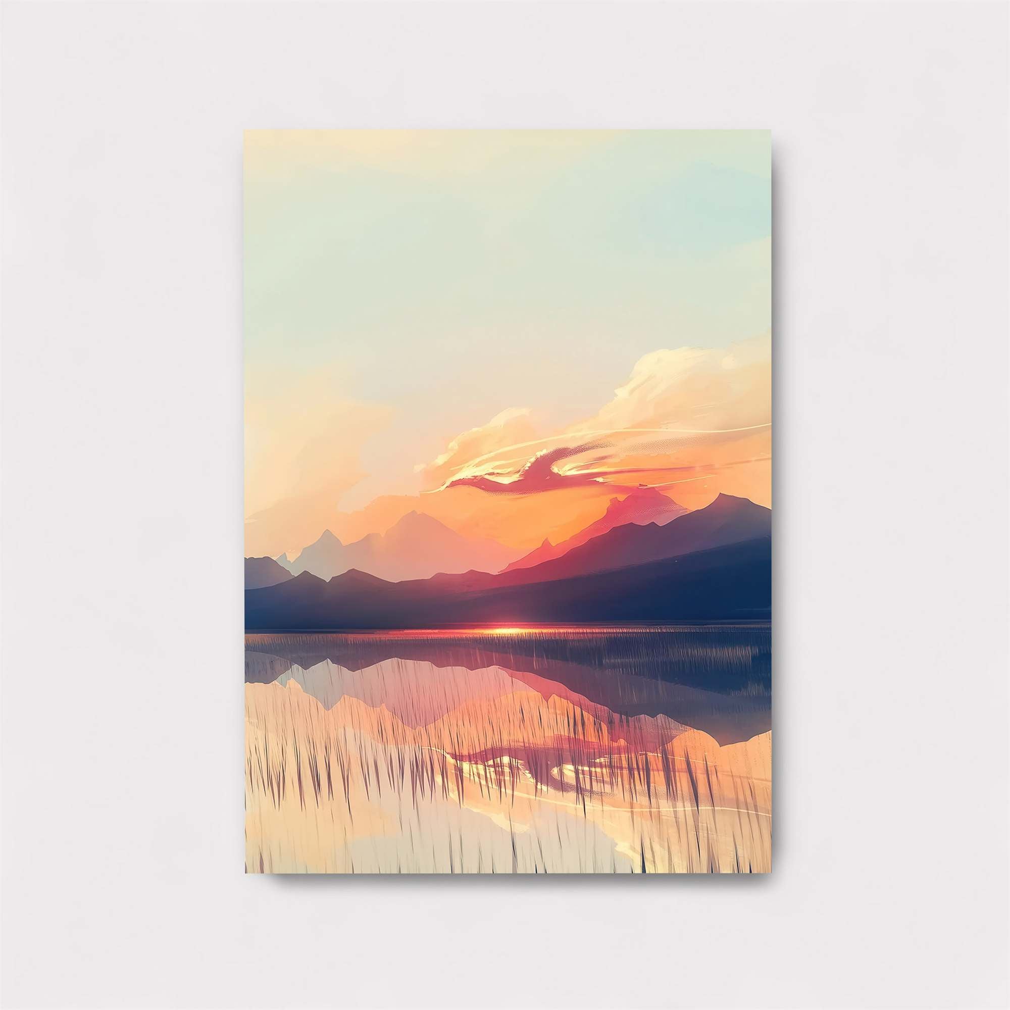 Sunset Serenity Safe Wall Magnetic / M