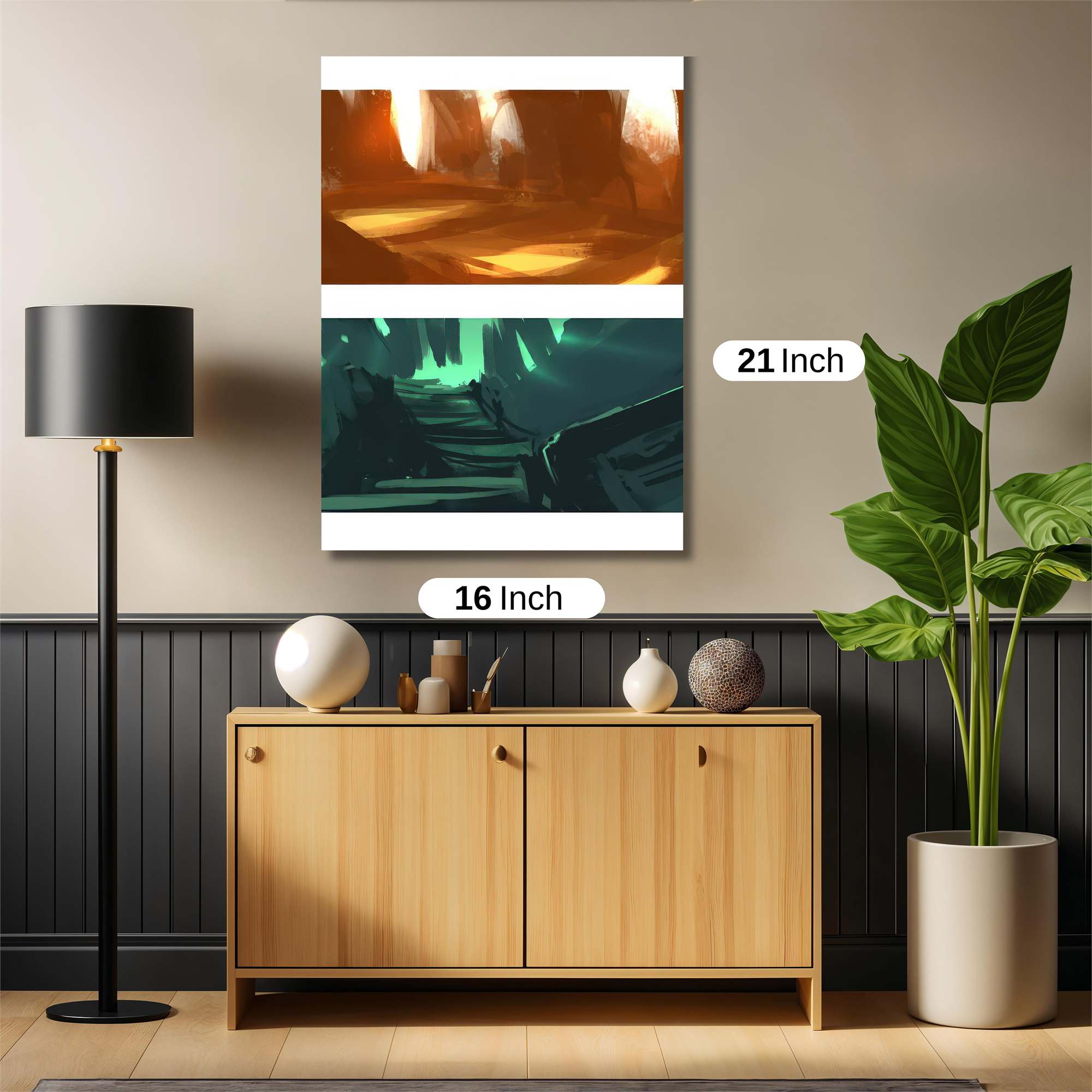 Canyon Serenity, Jungle Mystery Safe Wall Magnetic / M