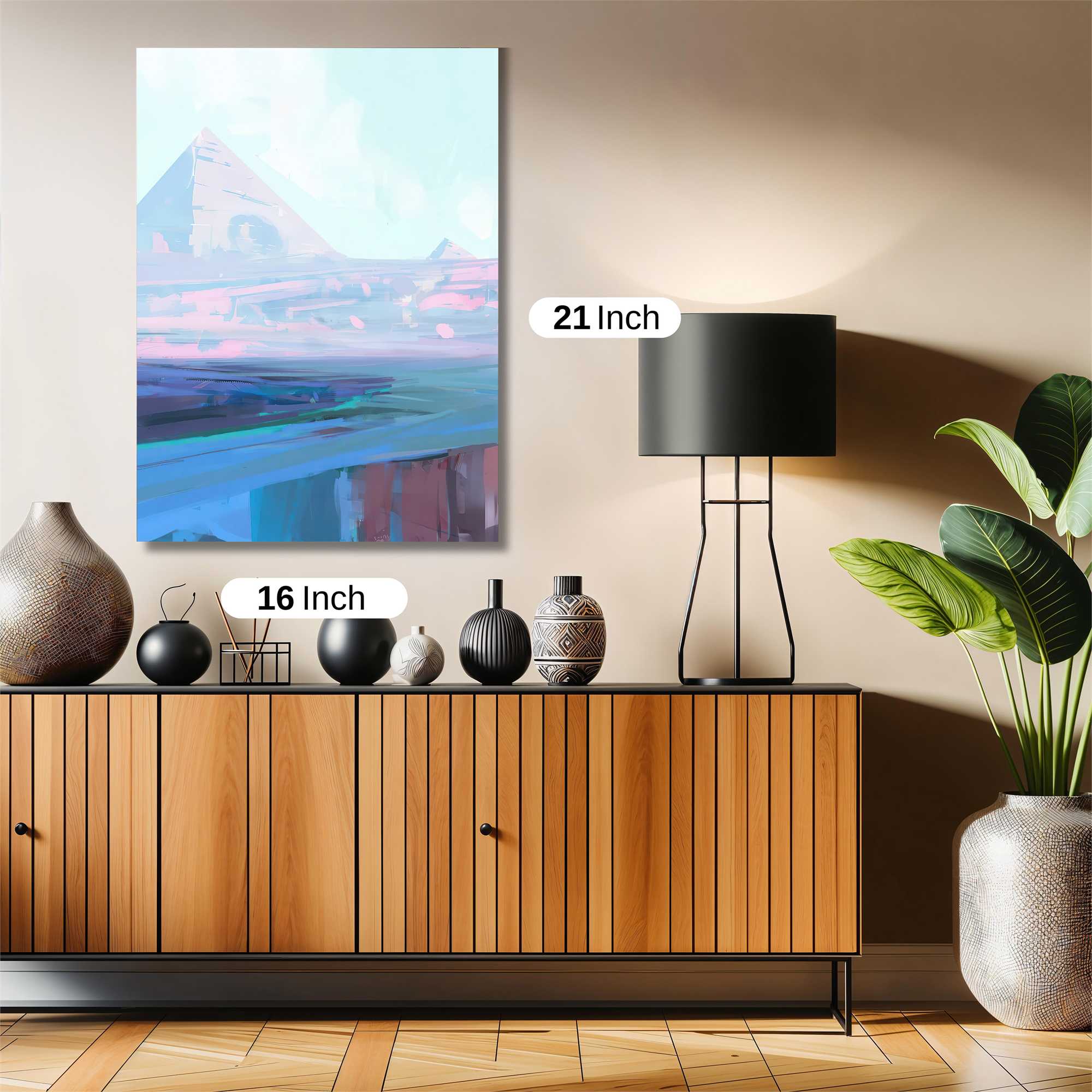 Pyramid Serenity Safe Wall Magnetic / M