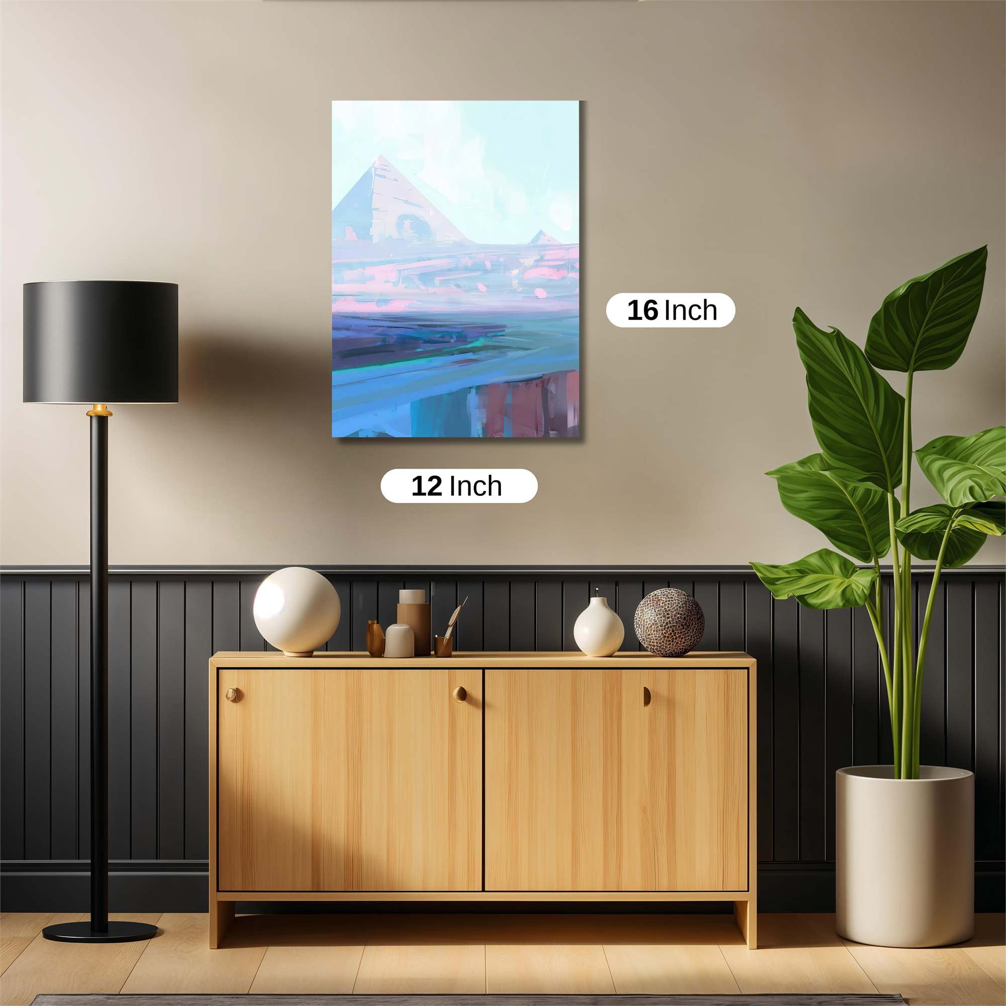 Pyramid Serenity Safe Wall Magnetic / M