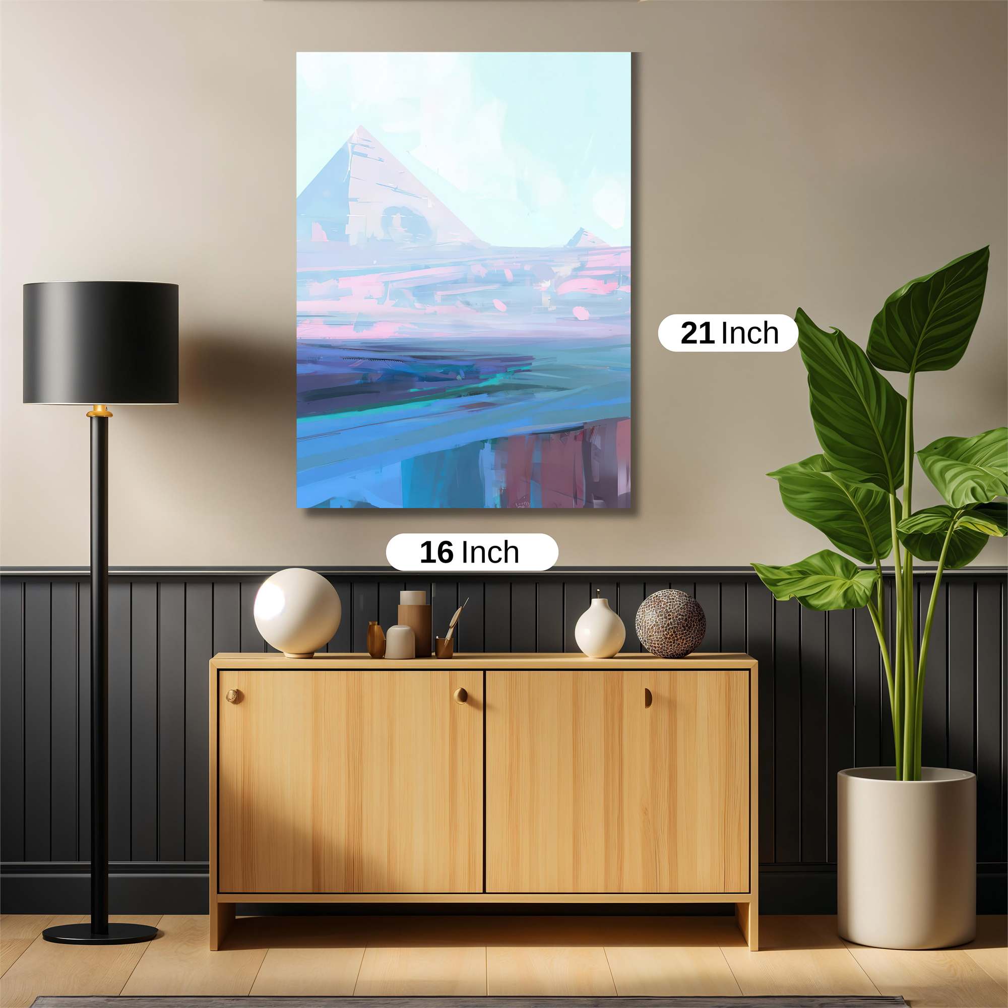 Pyramid Serenity Safe Wall Magnetic / M