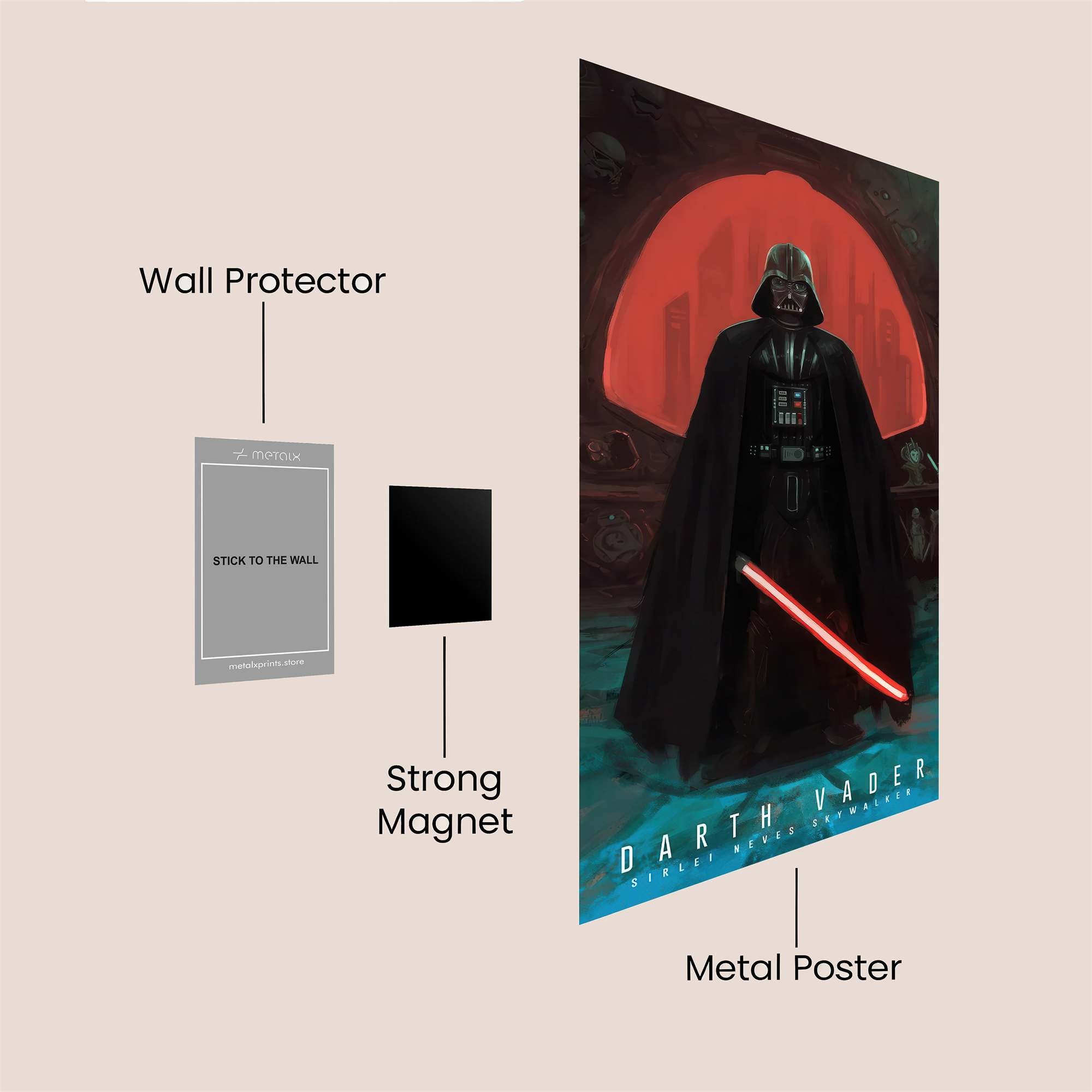 ForestWhimsy Safe Wall Magnetic / M