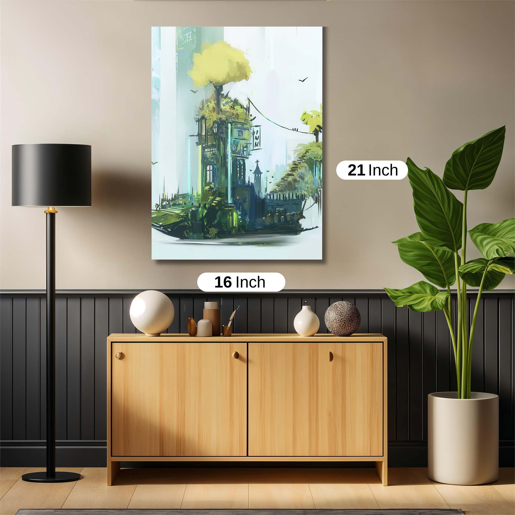 Treehouse Serenity Safe Wall Magnetic / M